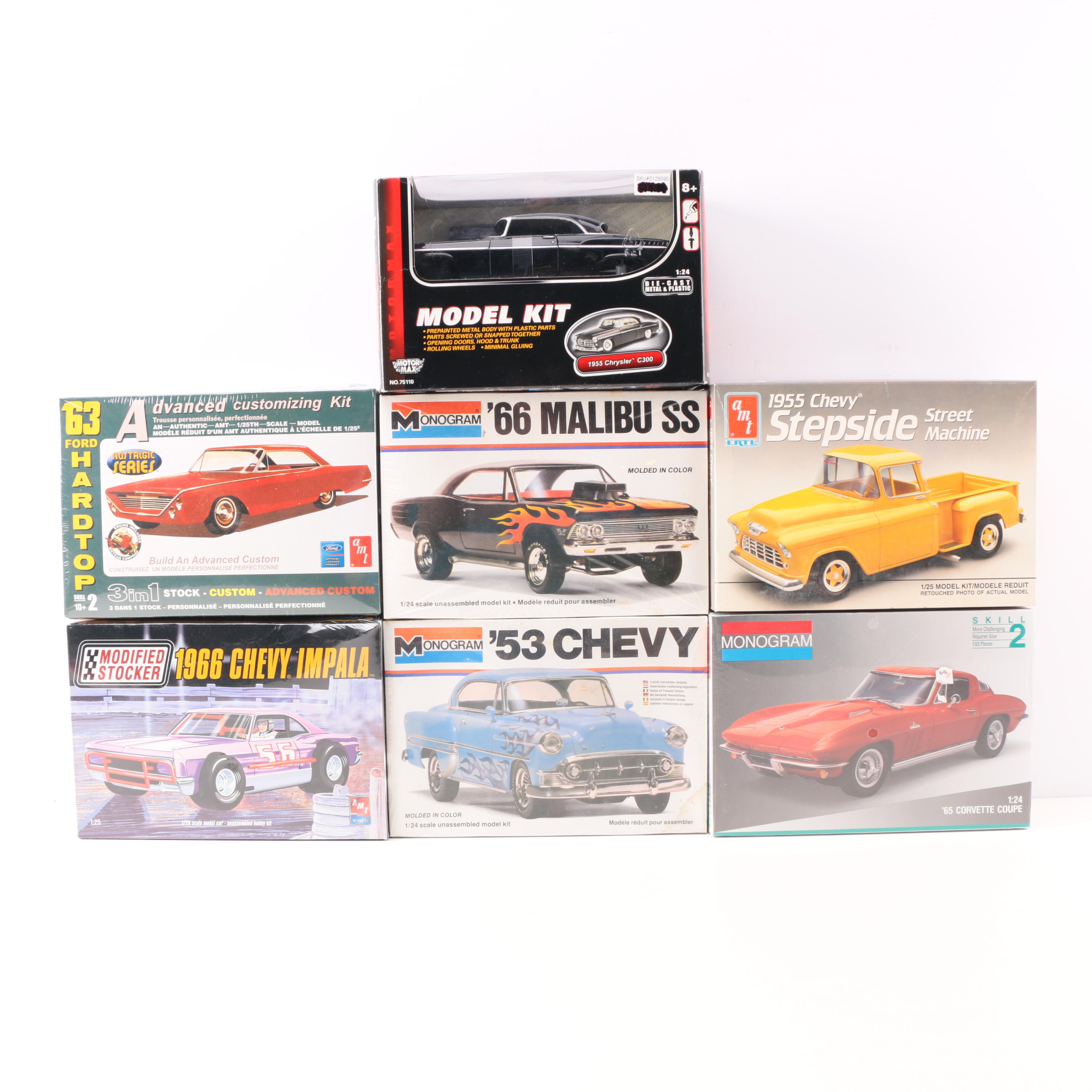 Collection of Model Car Kits