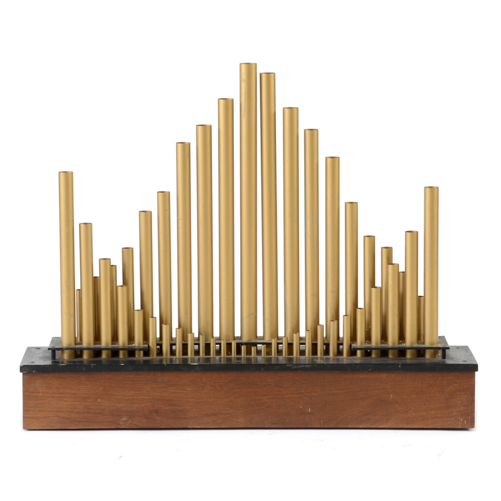 Conn Miniature Organ Pipes Display