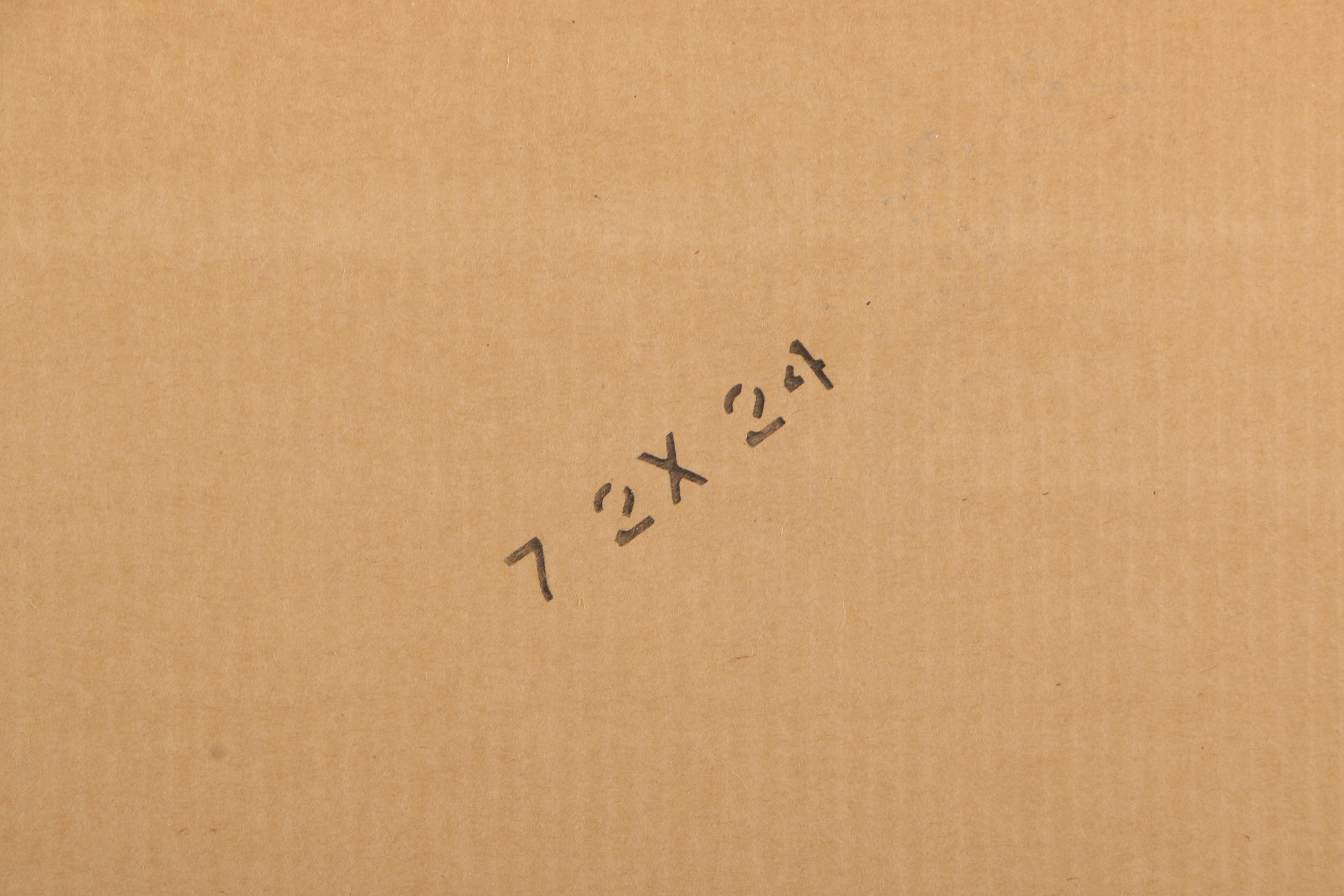 Hand-Colored Lithograph Print on Paper "American Prize. Fruit With Basket"