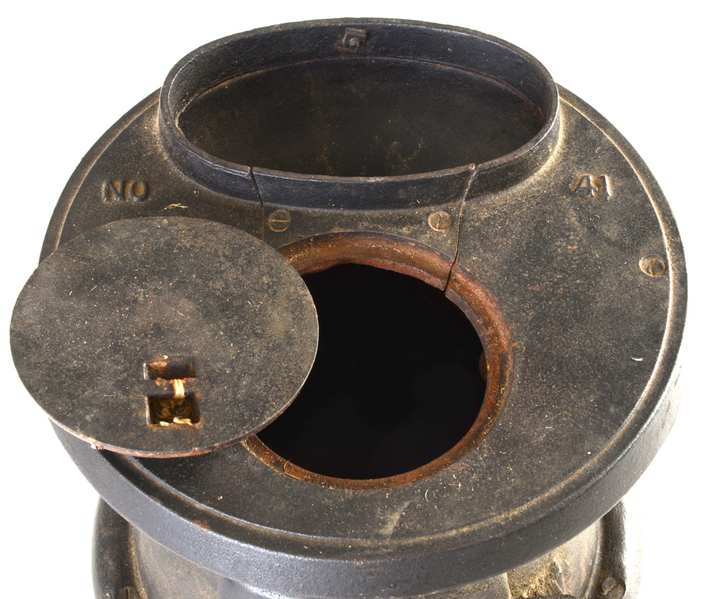 Antique Cast Iron Potbelly Stove