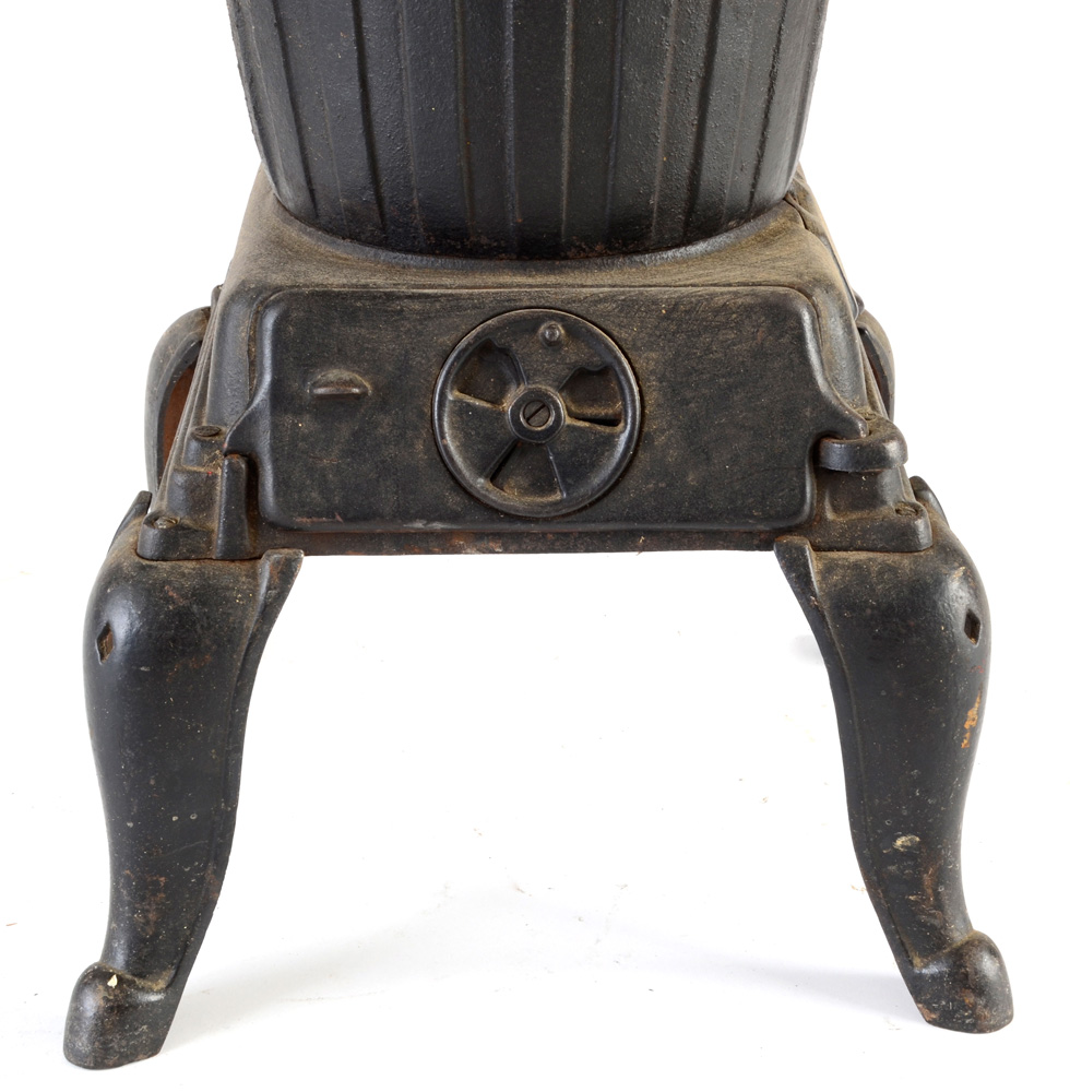 Antique Cast Iron Potbelly Stove