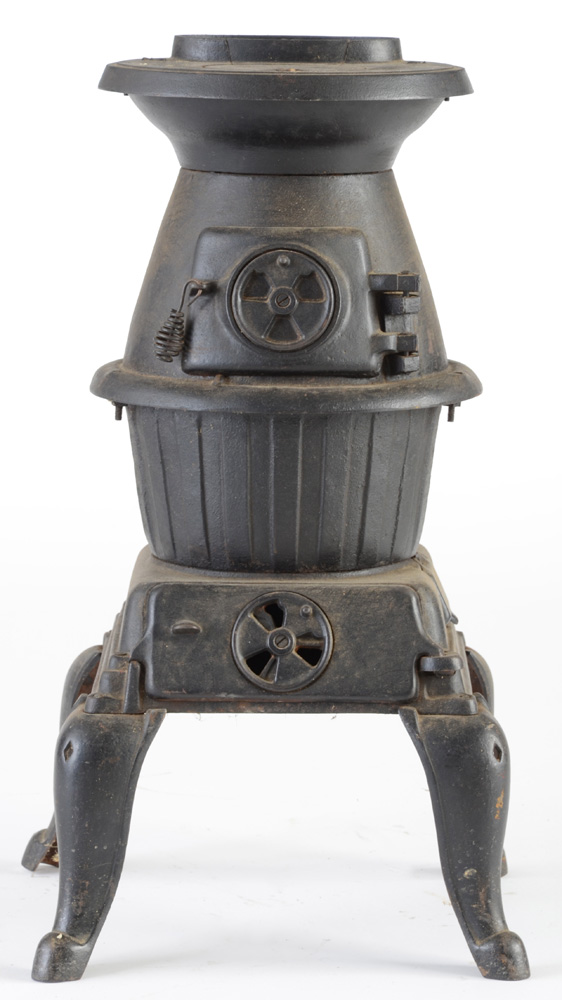 Antique Cast Iron Potbelly Stove