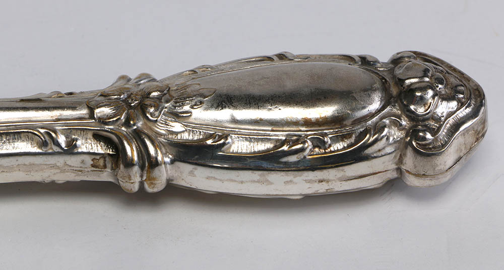 Vintage Atkinson Brothers Silver Plate Carving Set