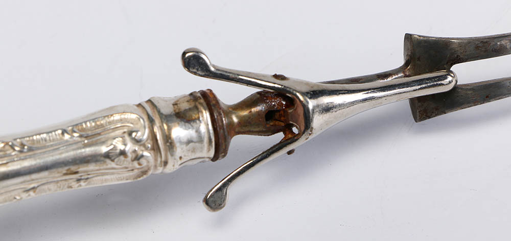 Vintage Atkinson Brothers Silver Plate Carving Set