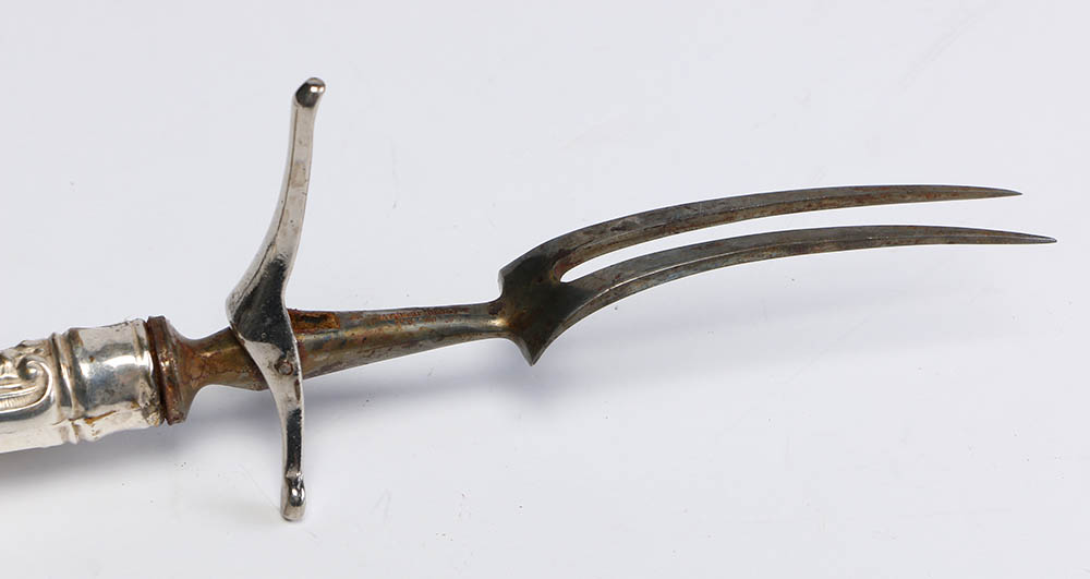 Vintage Atkinson Brothers Silver Plate Carving Set