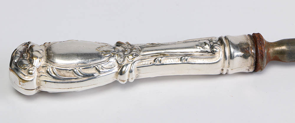 Vintage Atkinson Brothers Silver Plate Carving Set