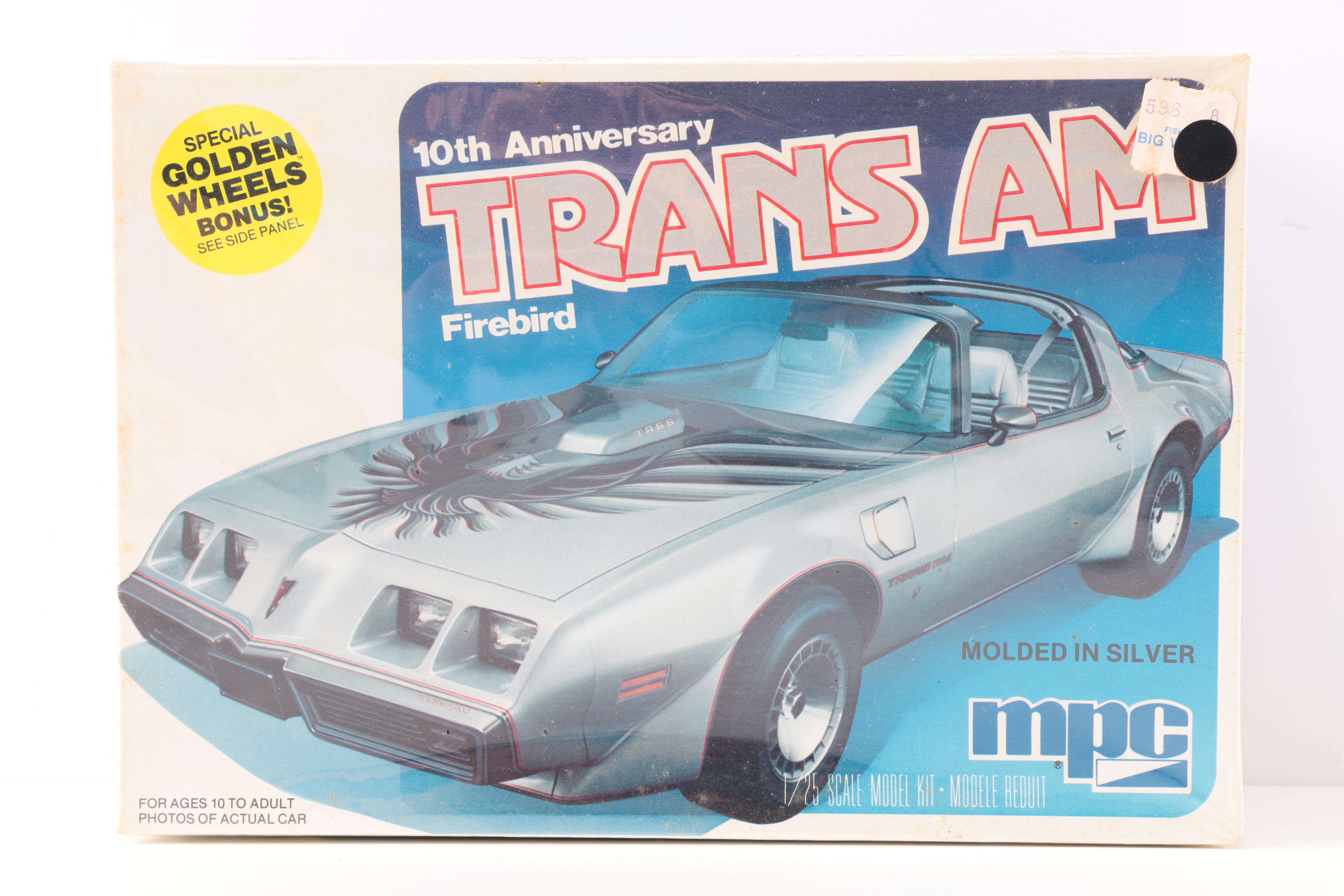 Vintage Trans Am Model Kits by MPC and Monogram