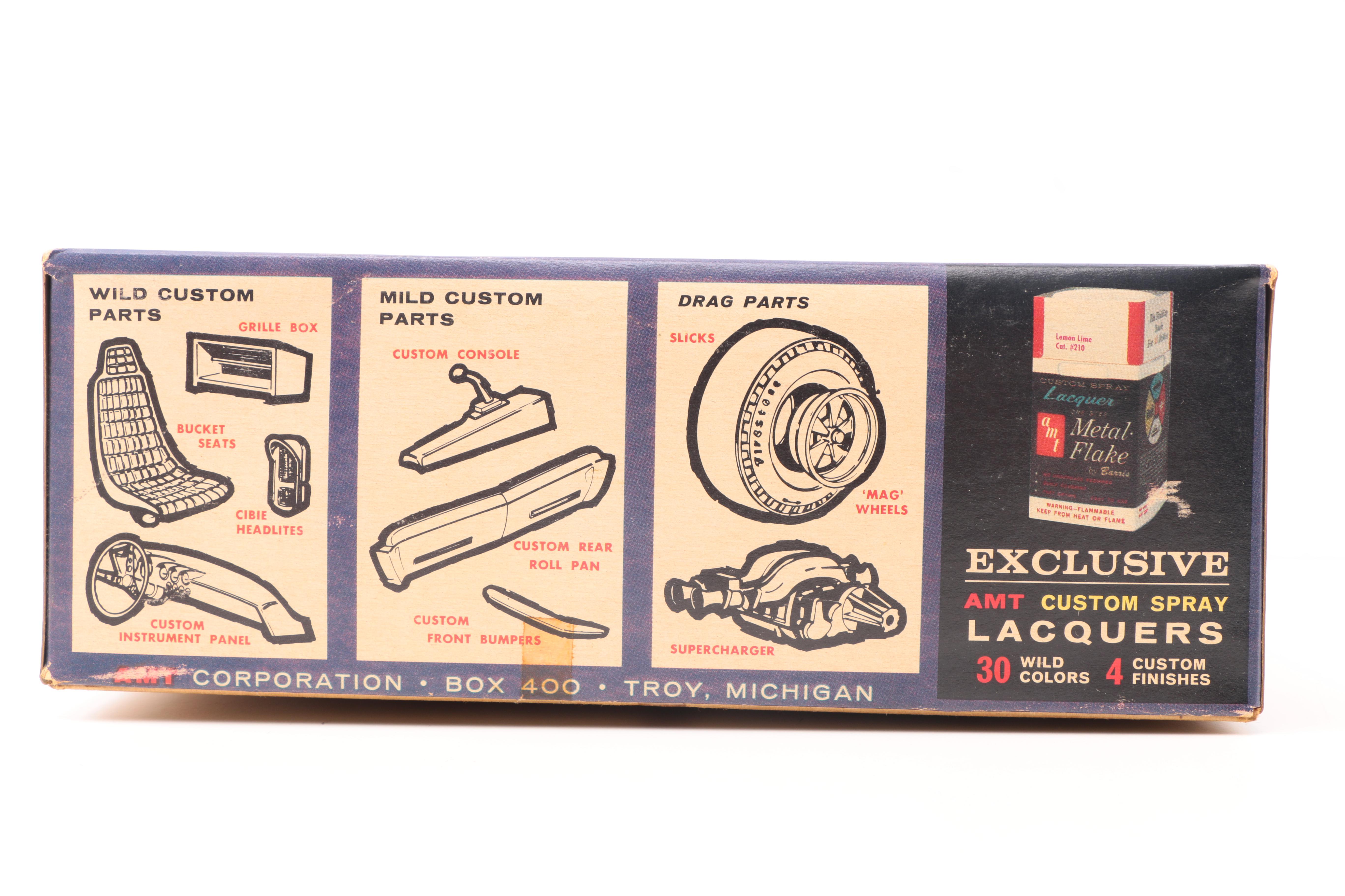 Vintage Model Car Kits including AMT