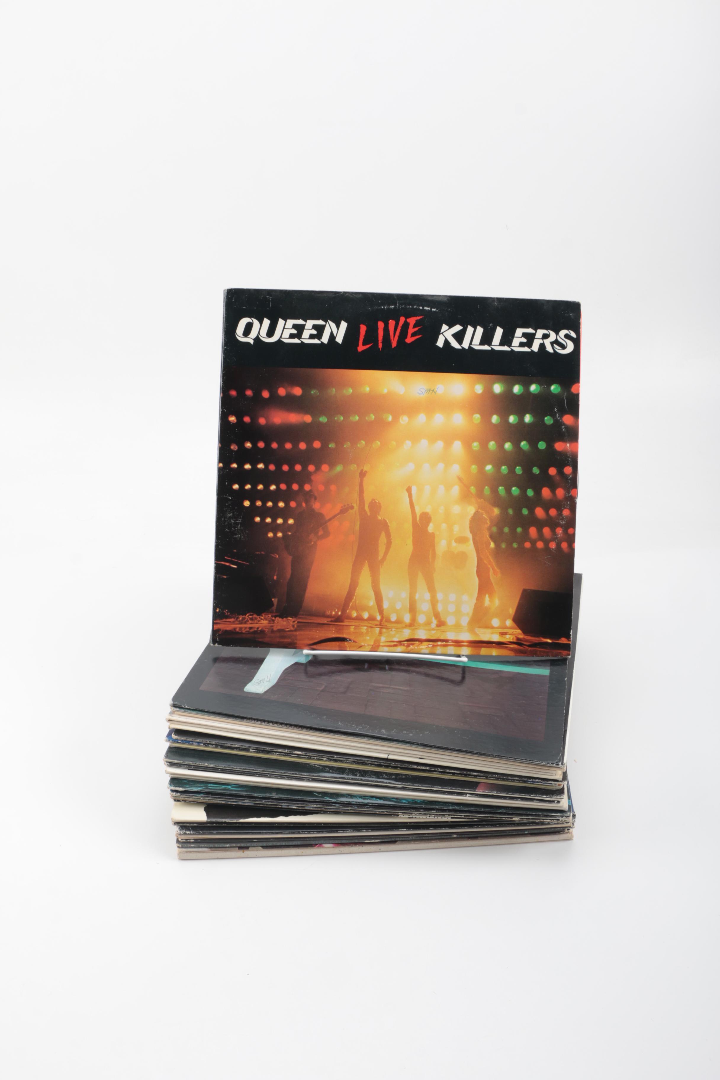 AC/DC, Queen, Clapton and Other Classic Rock/Pop LPs