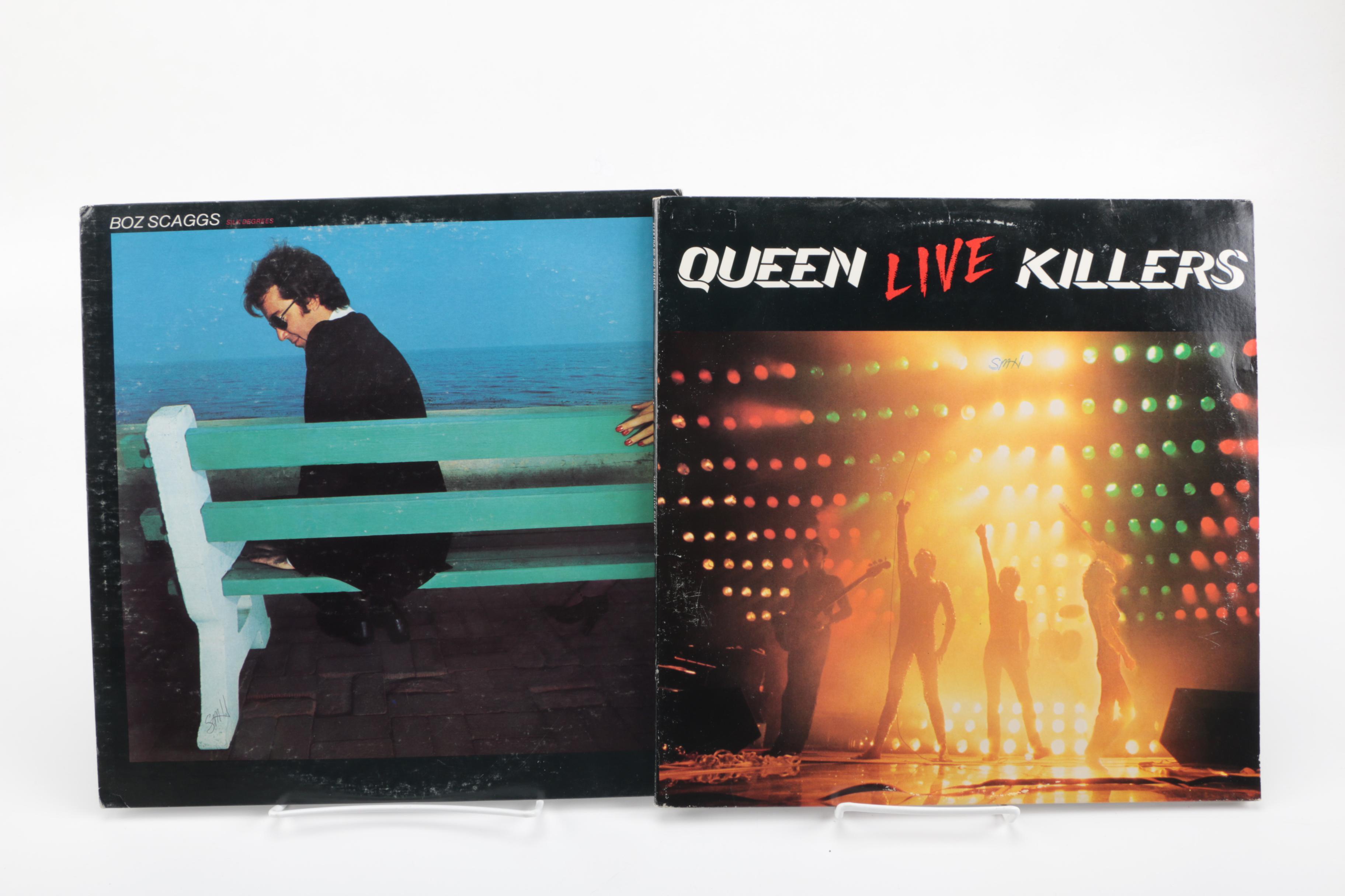 AC/DC, Queen, Clapton and Other Classic Rock/Pop LPs