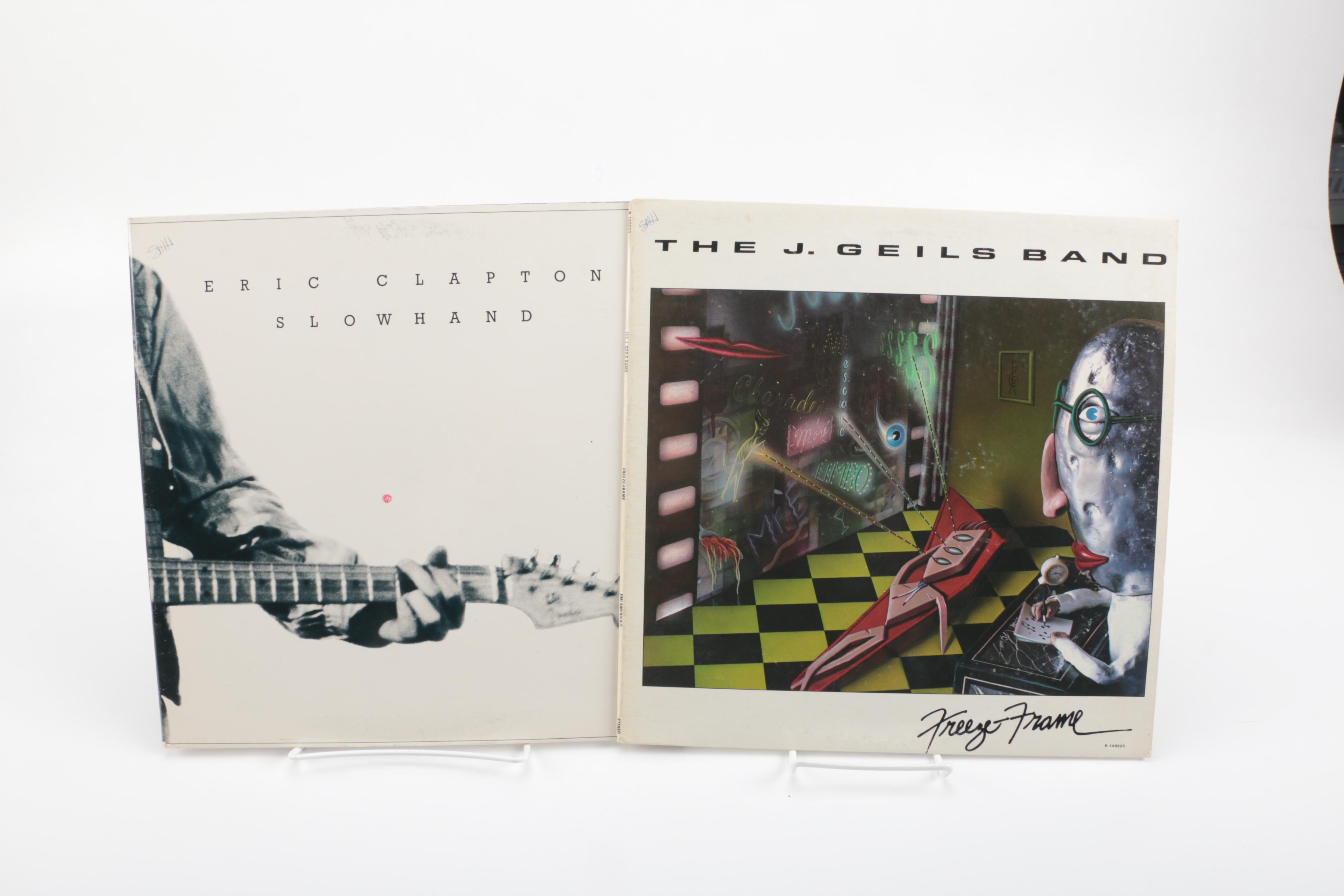 AC/DC, Queen, Clapton and Other Classic Rock/Pop LPs