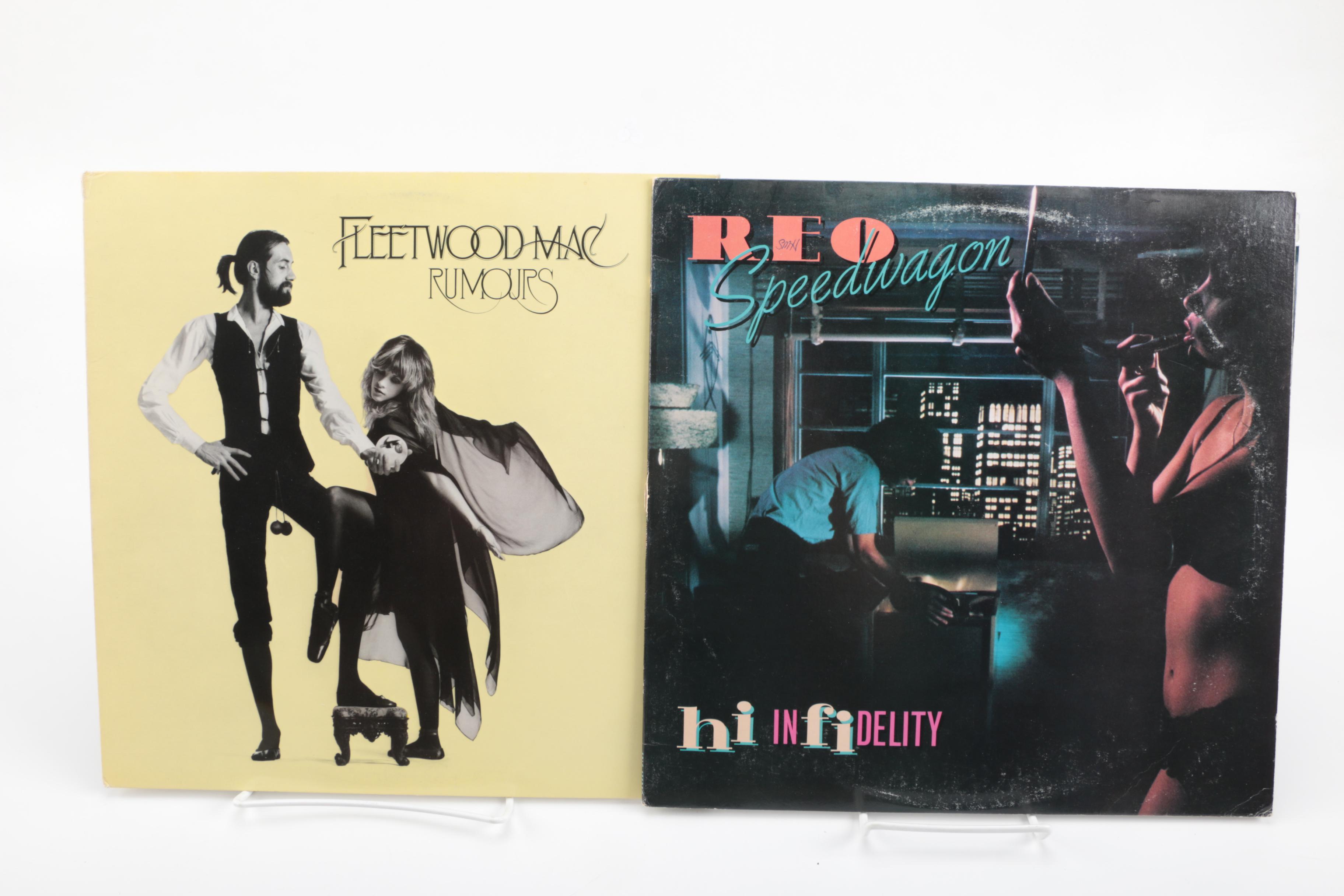 AC/DC, Queen, Clapton and Other Classic Rock/Pop LPs