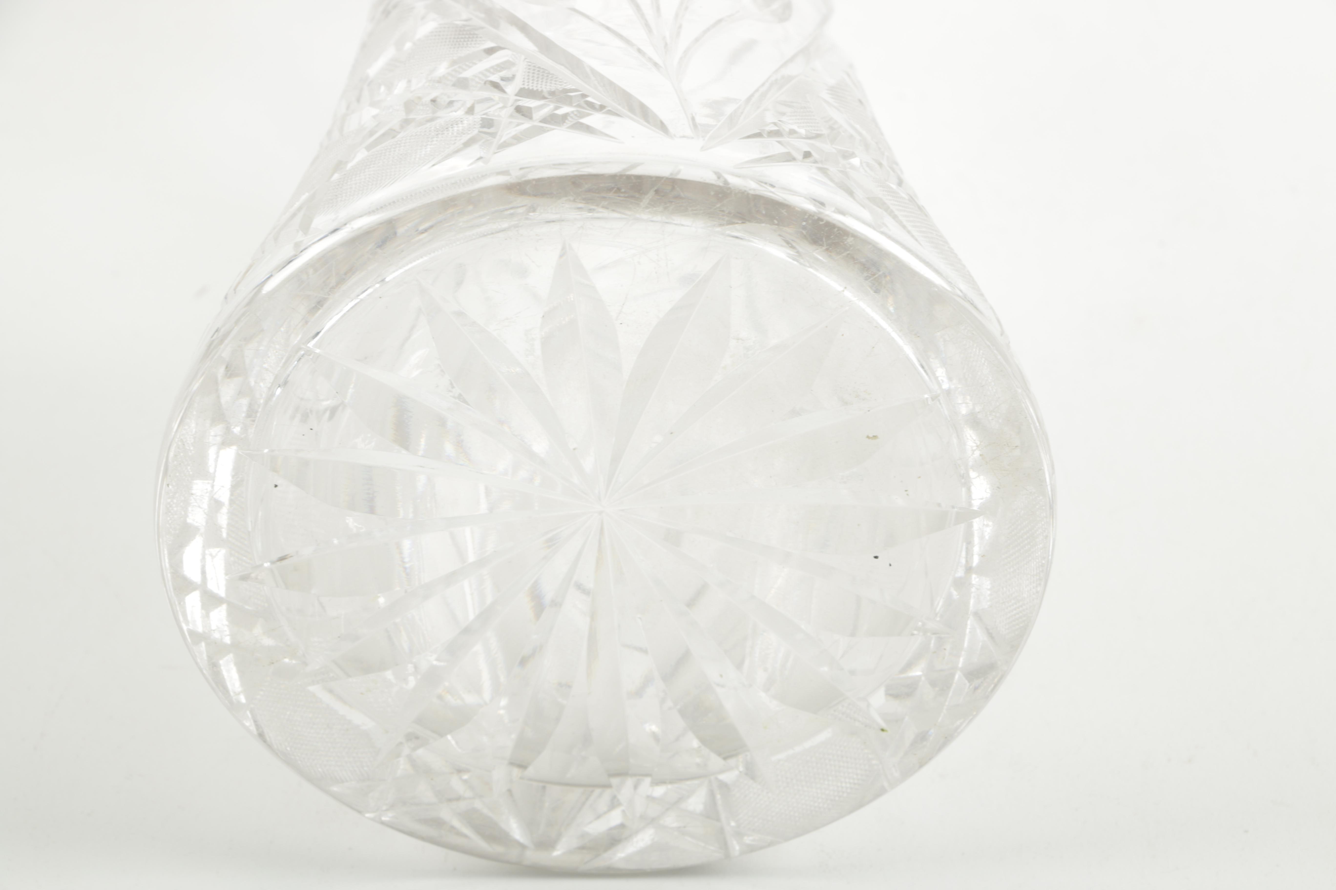 ABP Style Cut Glass Vase