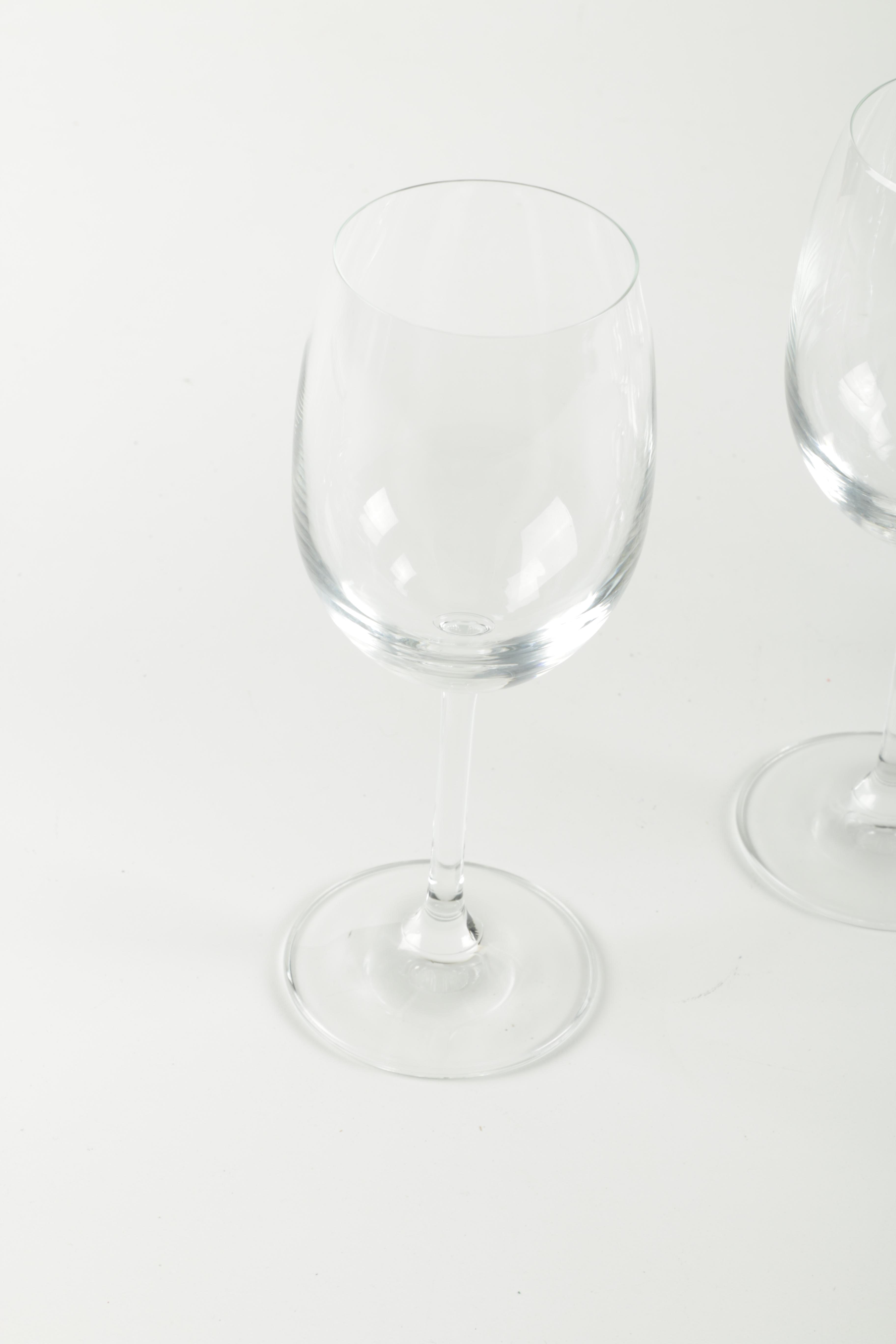 Six Wine Glasses