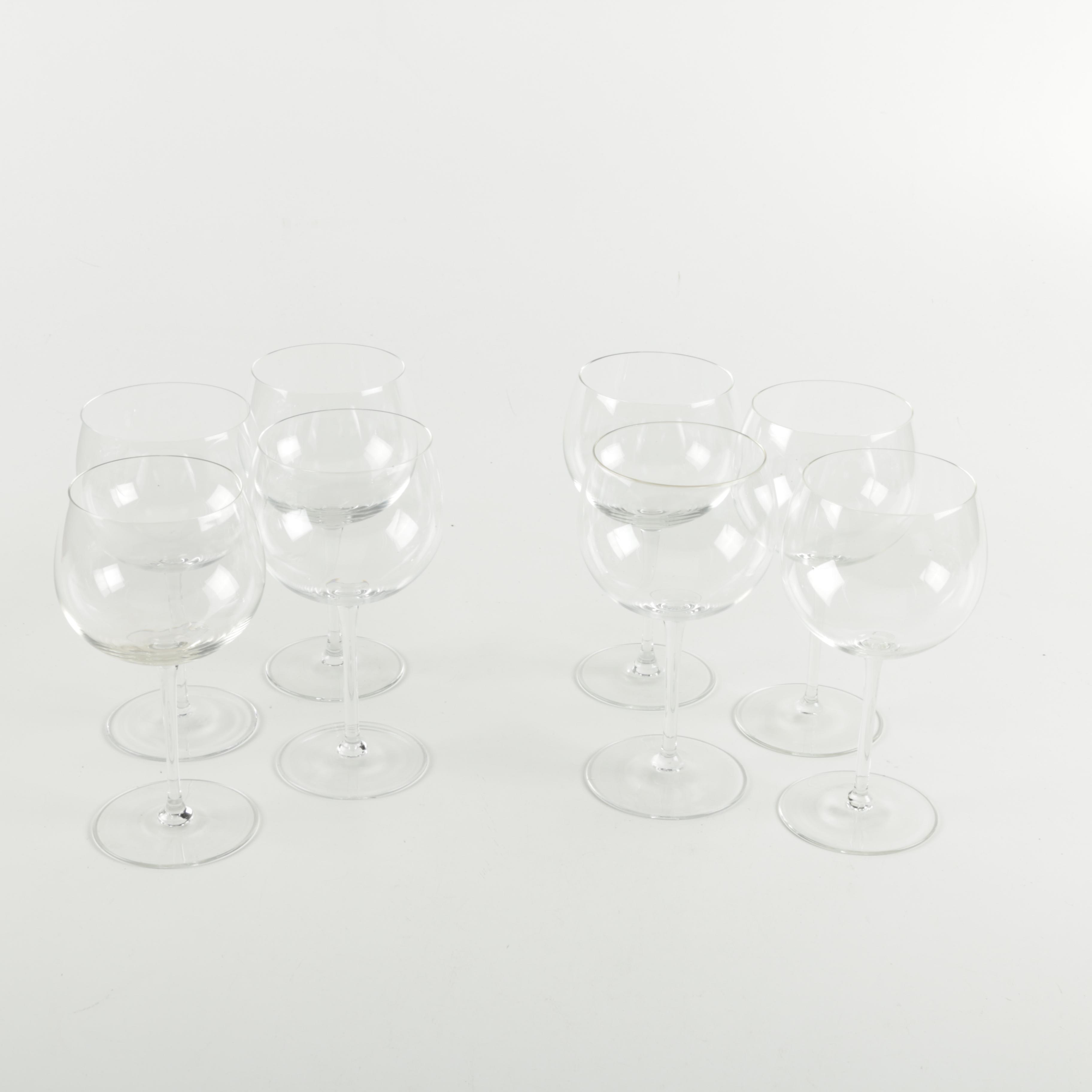 Collection of Hock Wine Glasses