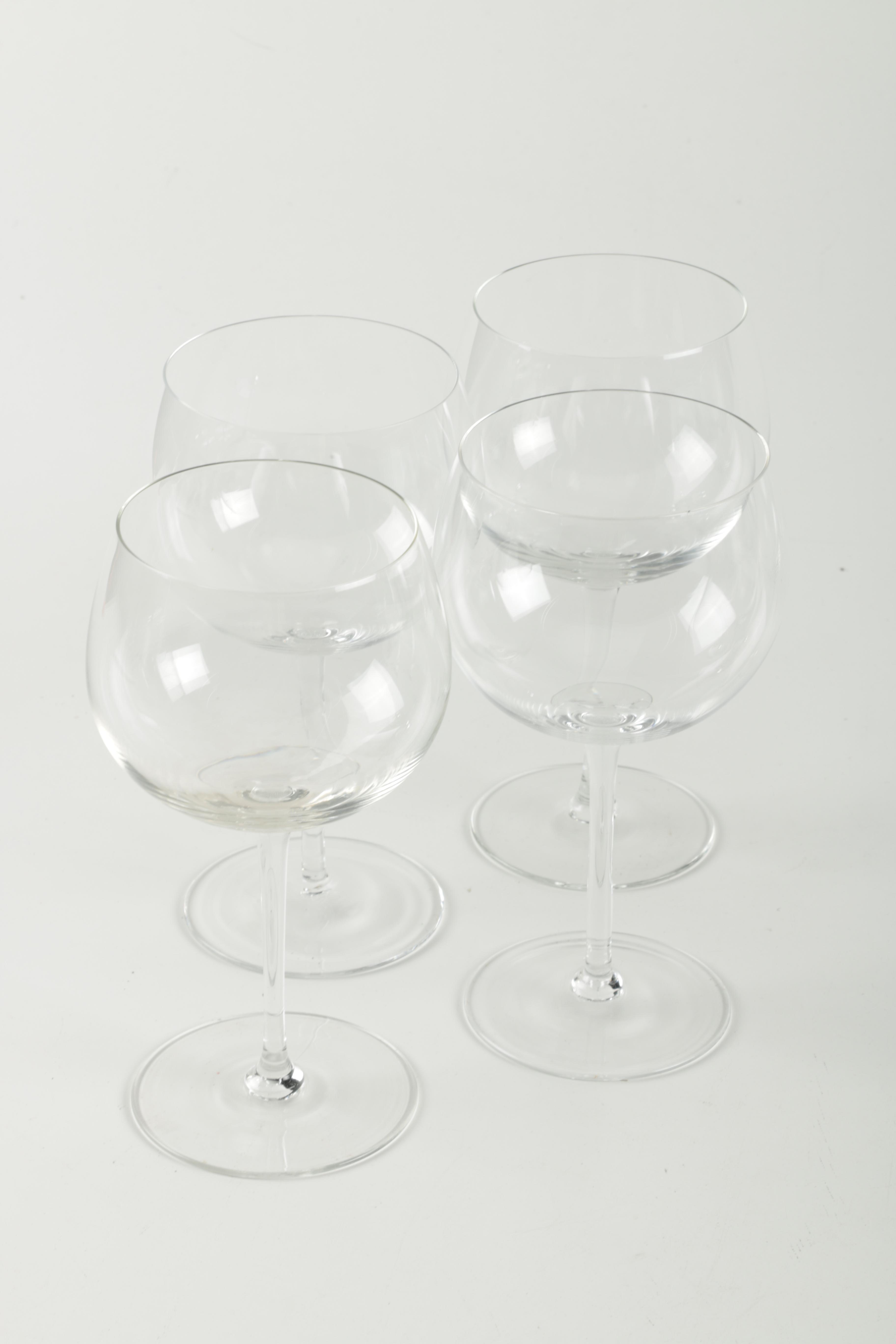 Collection of Hock Wine Glasses