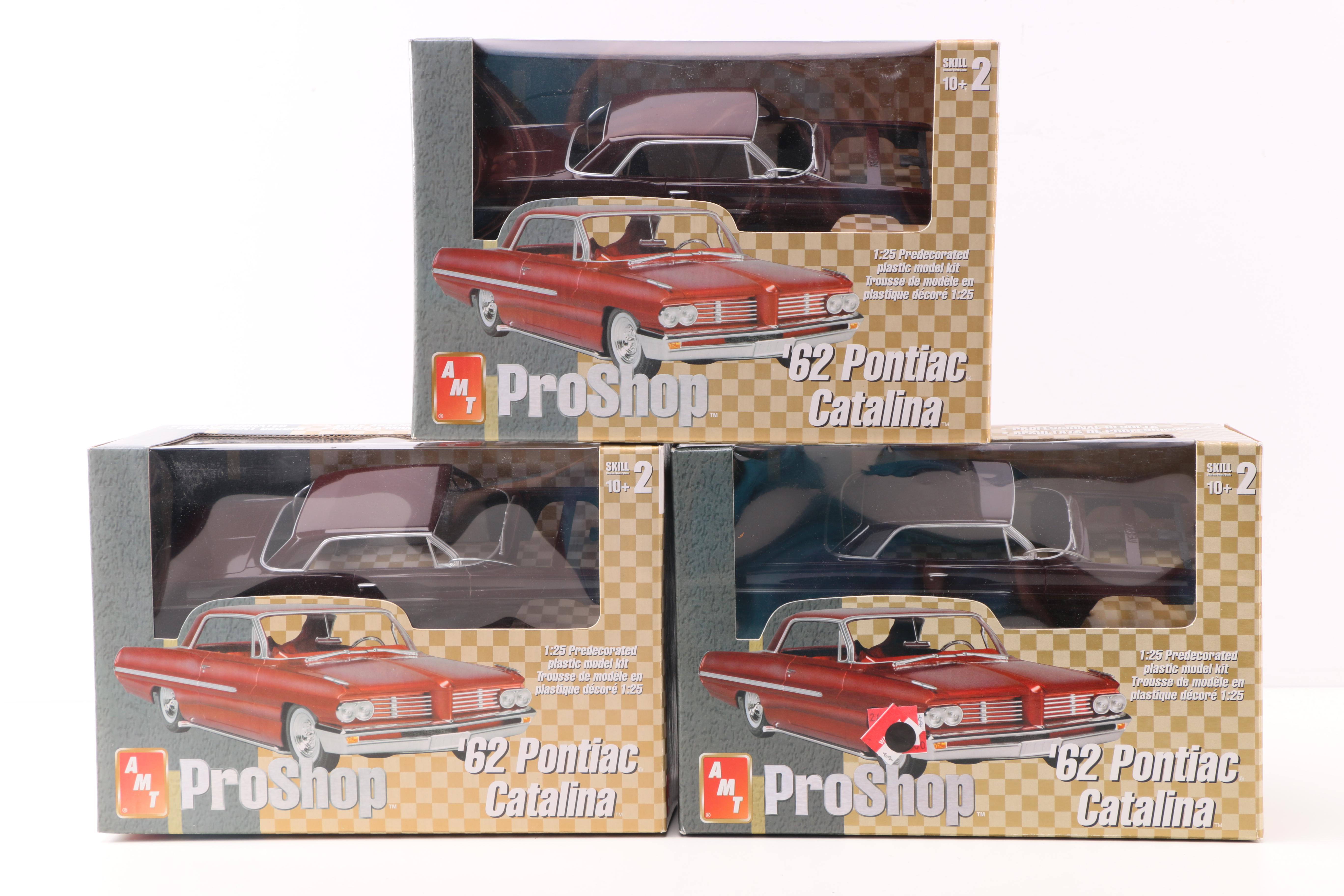Collection of AMT Pre-Decorated Plastic Model Kits