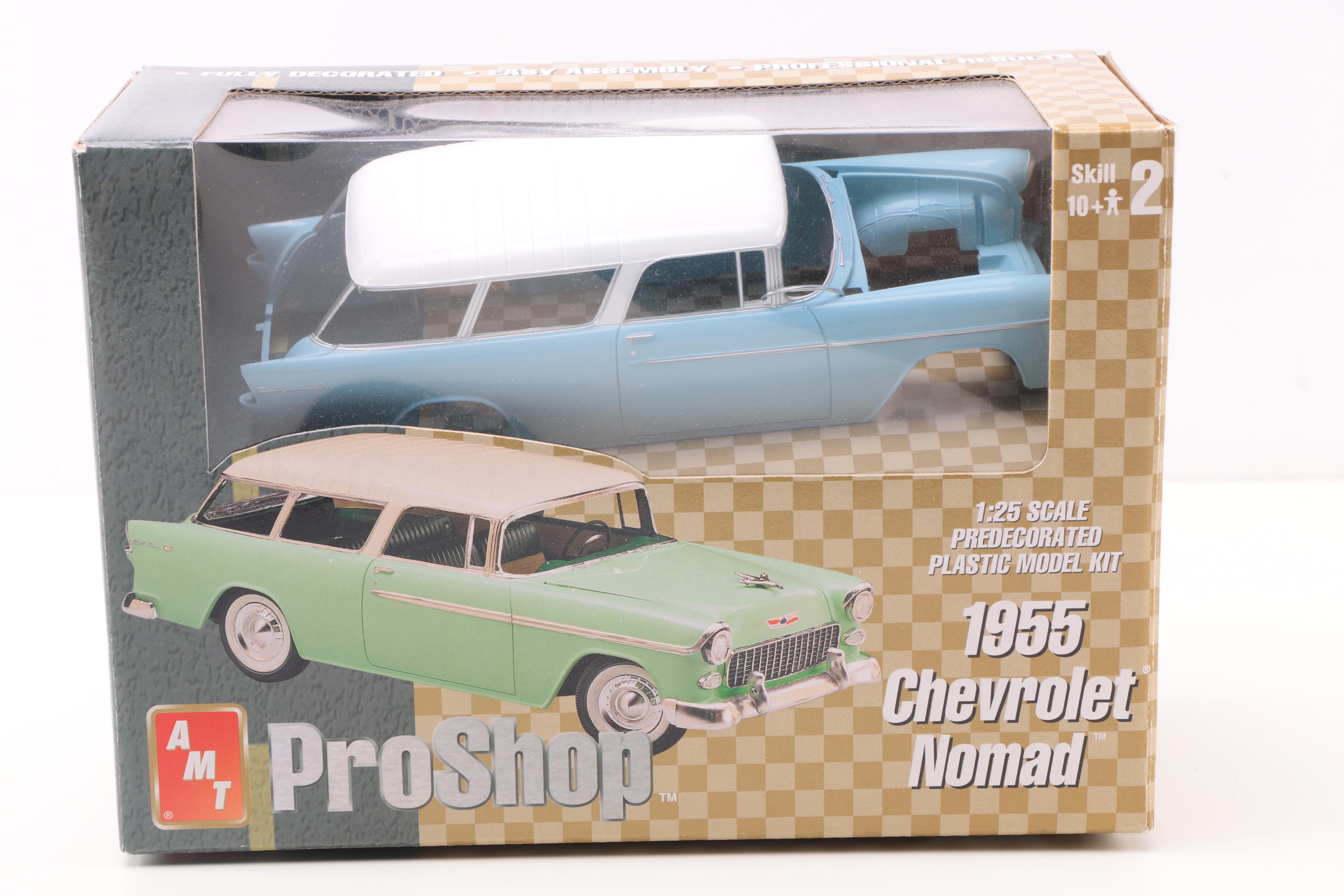 Collection of AMT Pre-Decorated Plastic Model Kits