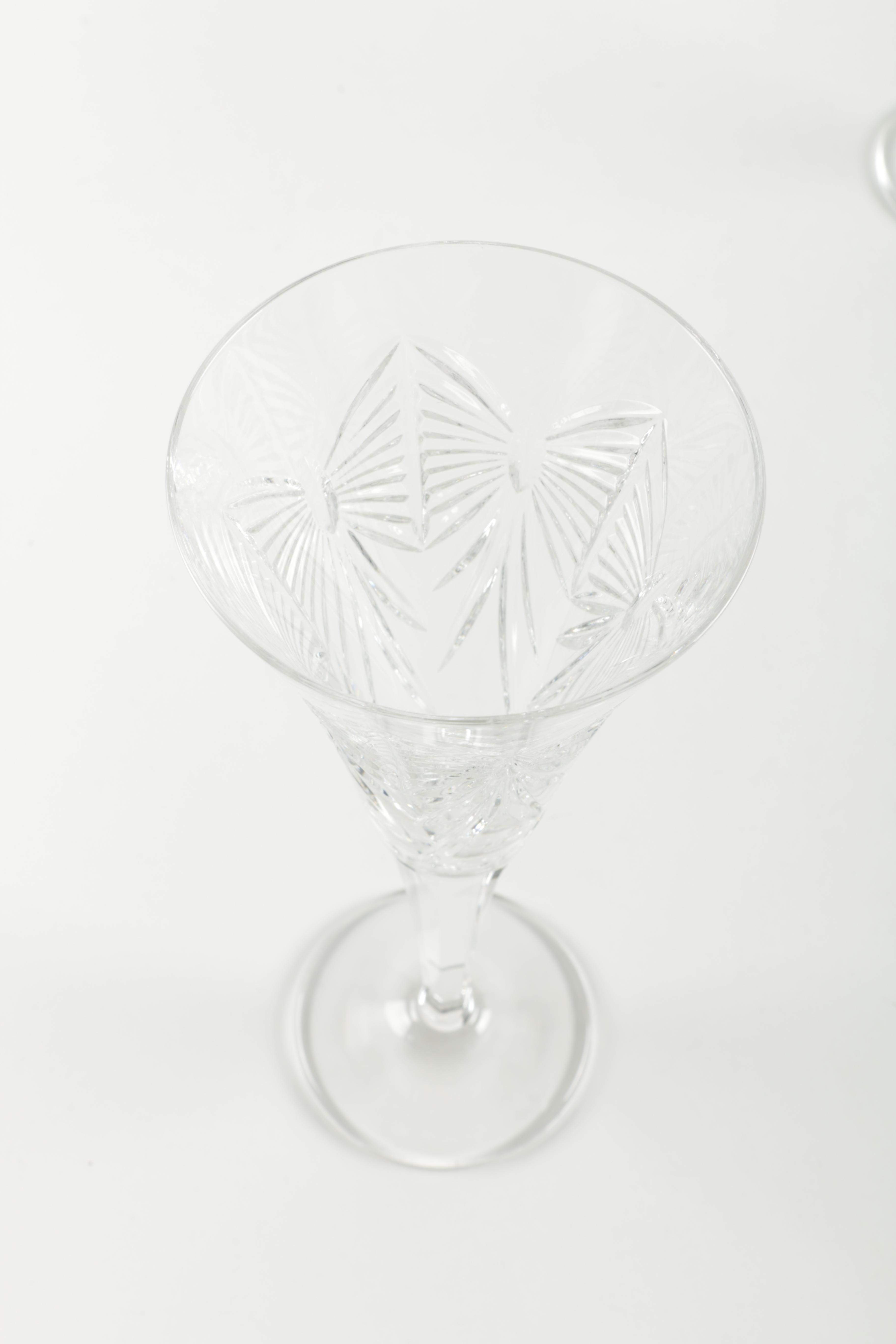 Waterford Crystal "Millennium" Champagne Flutes