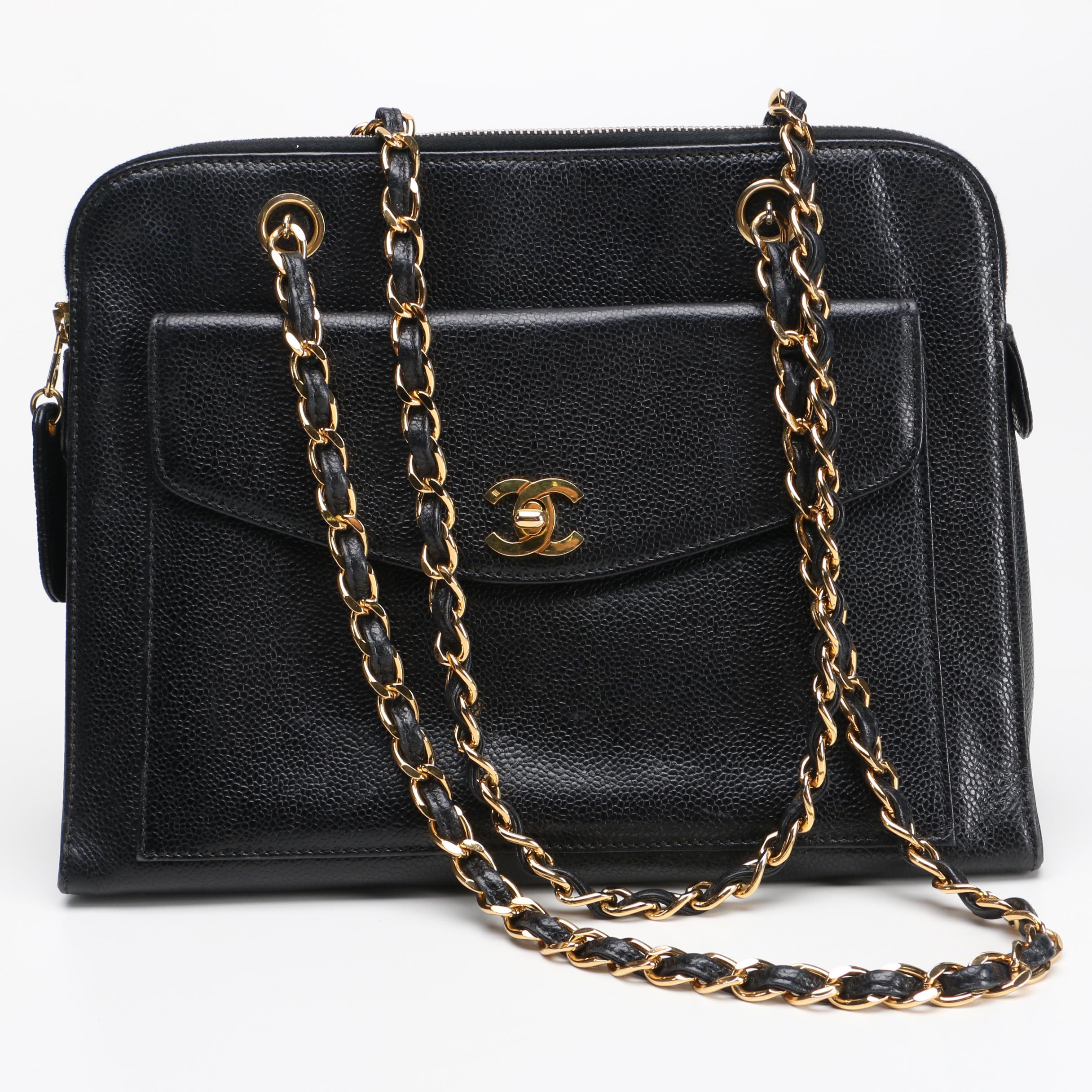 Chanel Front Pocket Tote