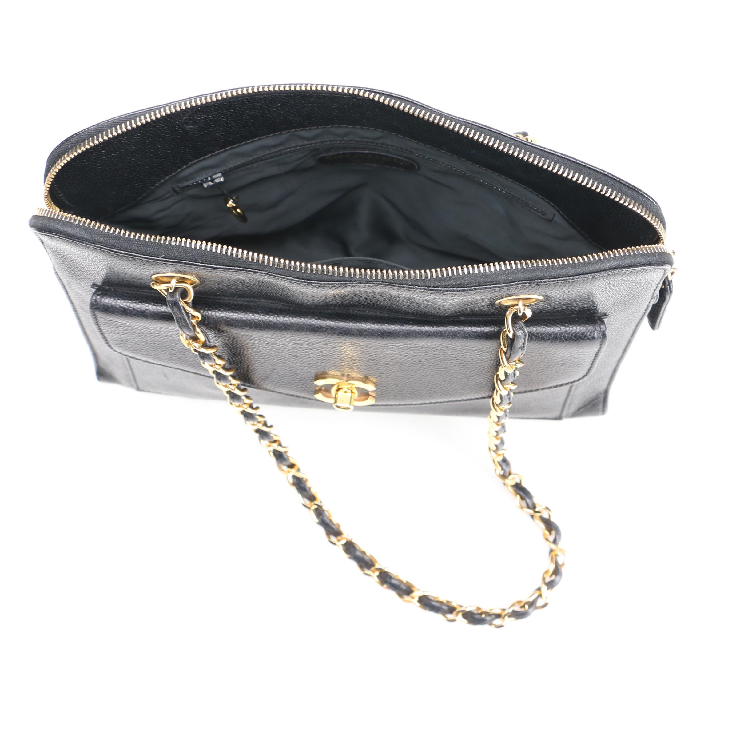 Chanel Front Pocket Tote