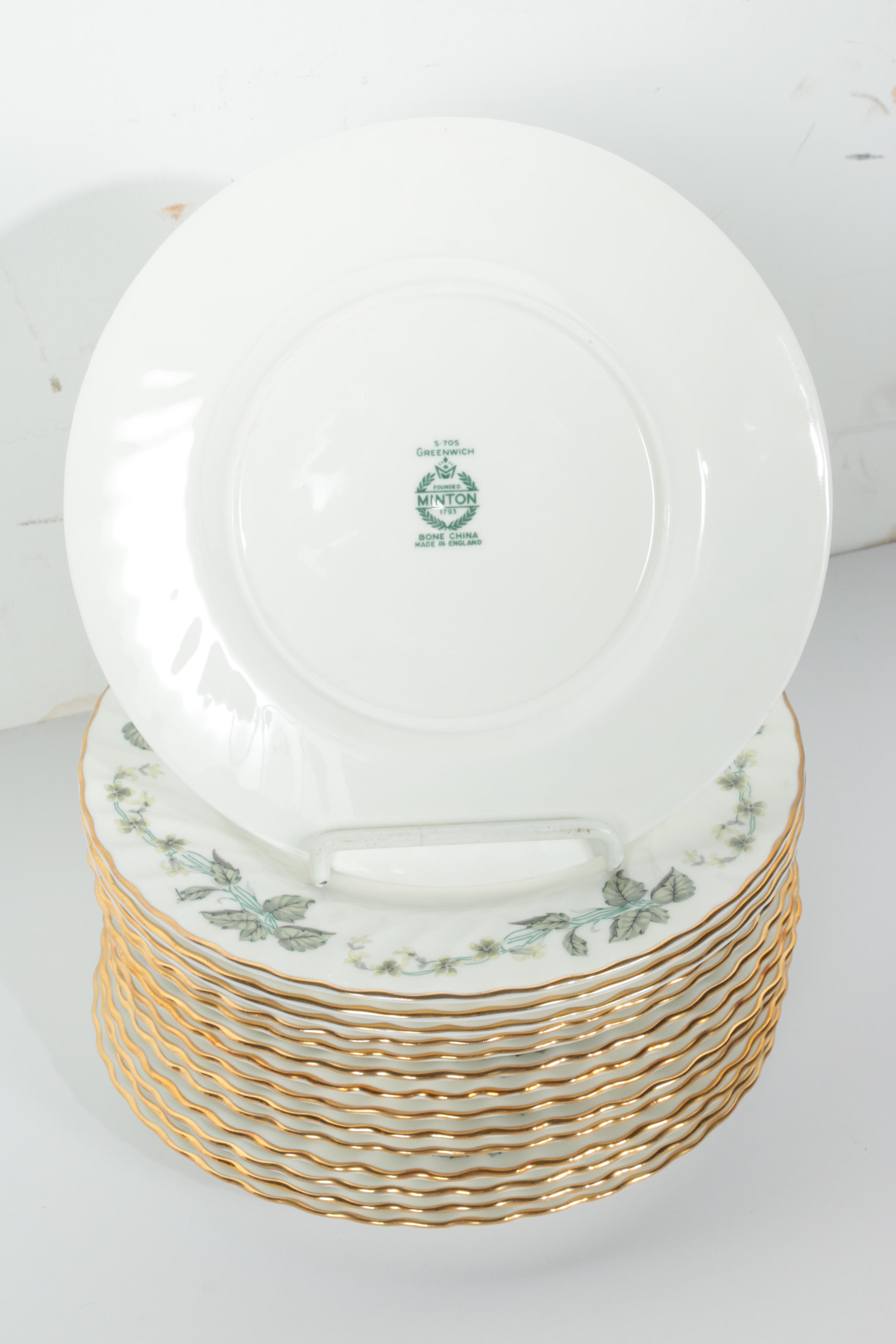 Minton "Greenwich" Bone China Set