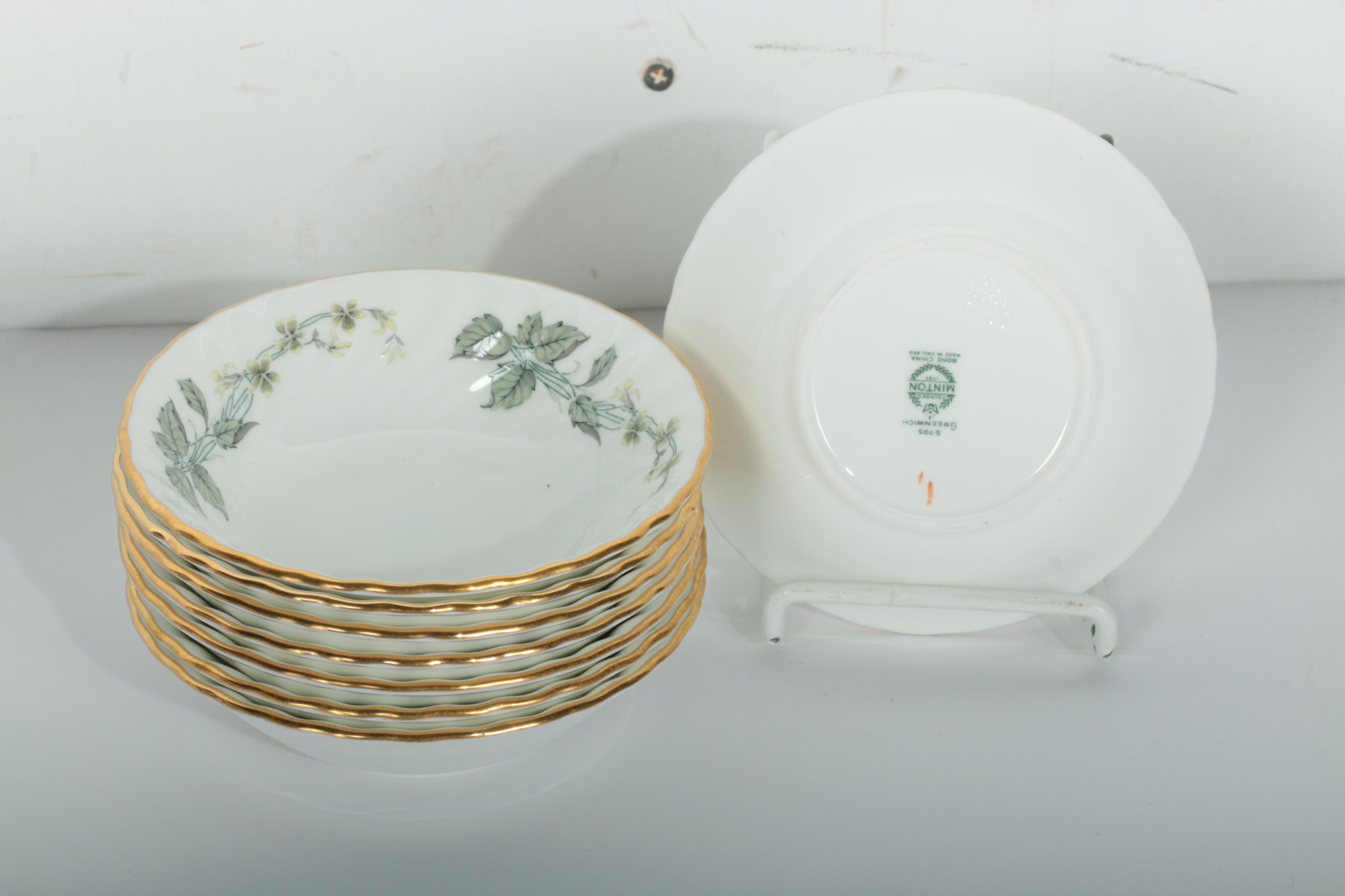 Minton "Greenwich" Bone China Set
