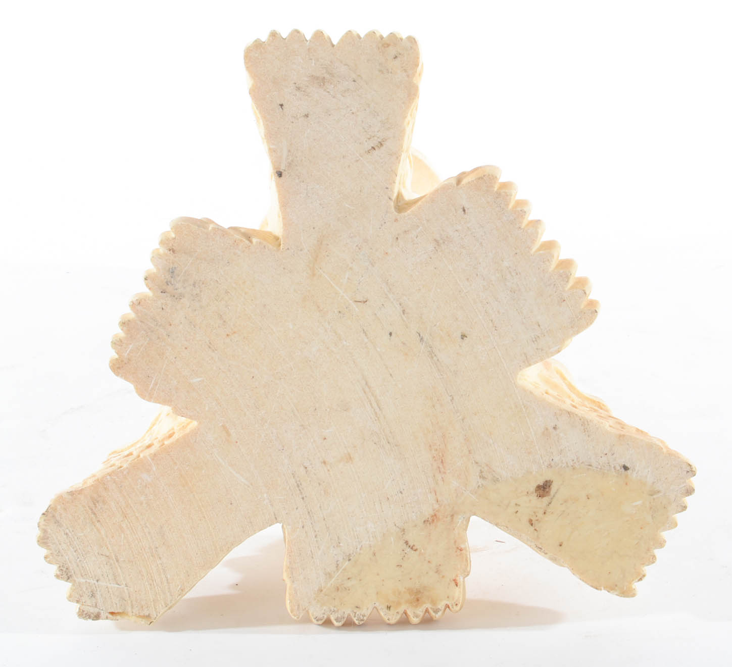 Asian Carved Resin Side Table