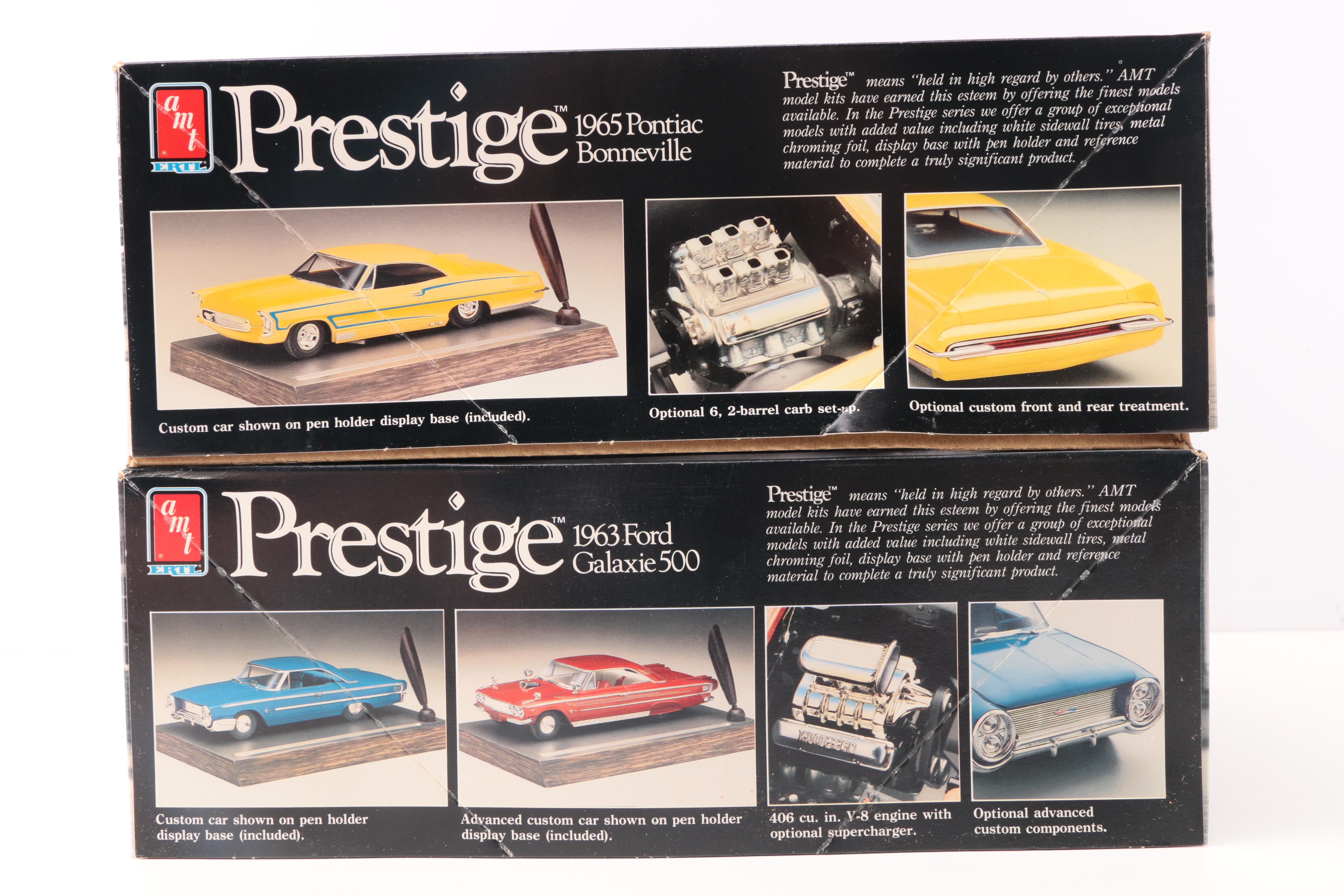 Pair of AMT "Prestige" Model Kits