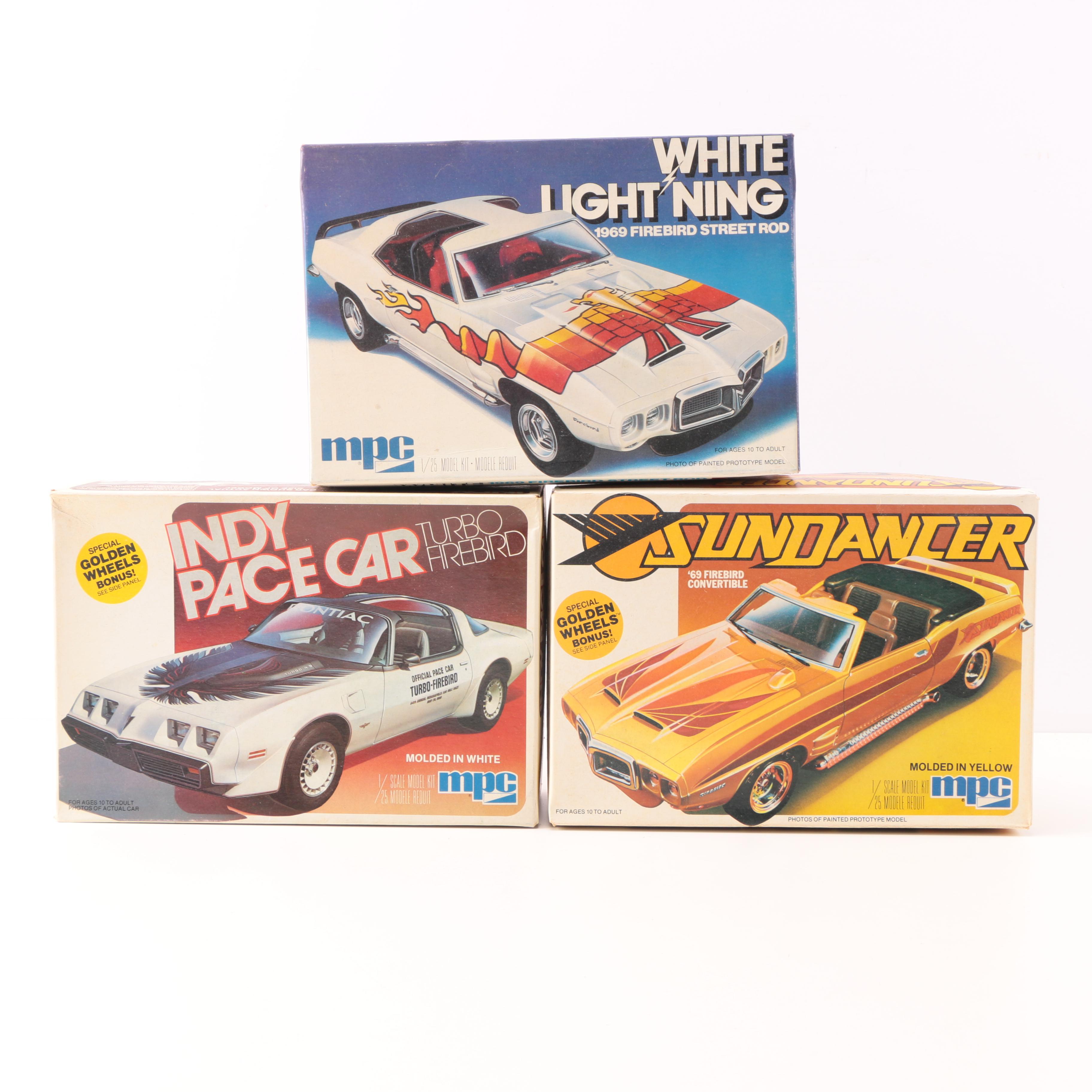 Vintage Firebird Model Kits by MPC