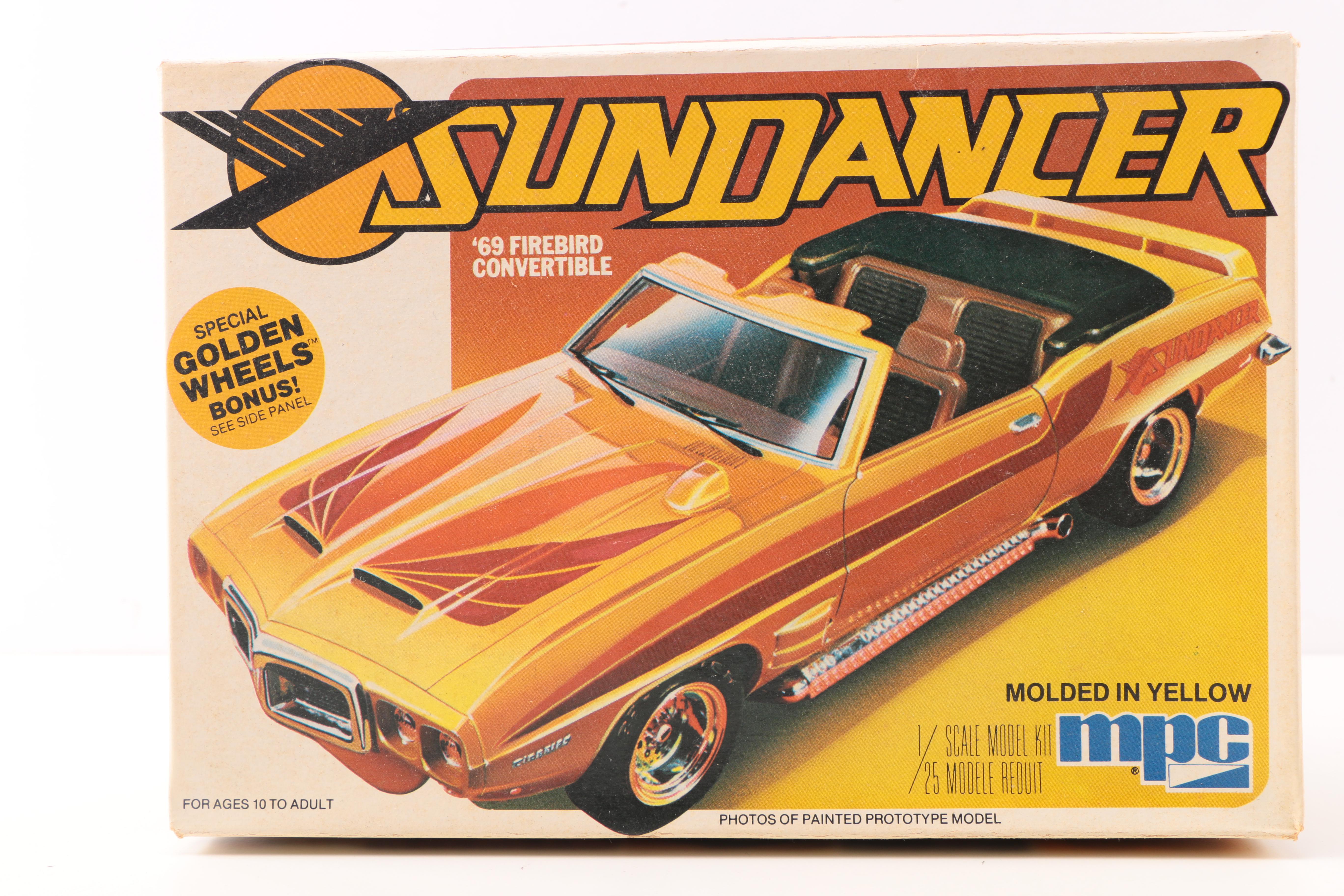 Vintage Firebird Model Kits by MPC