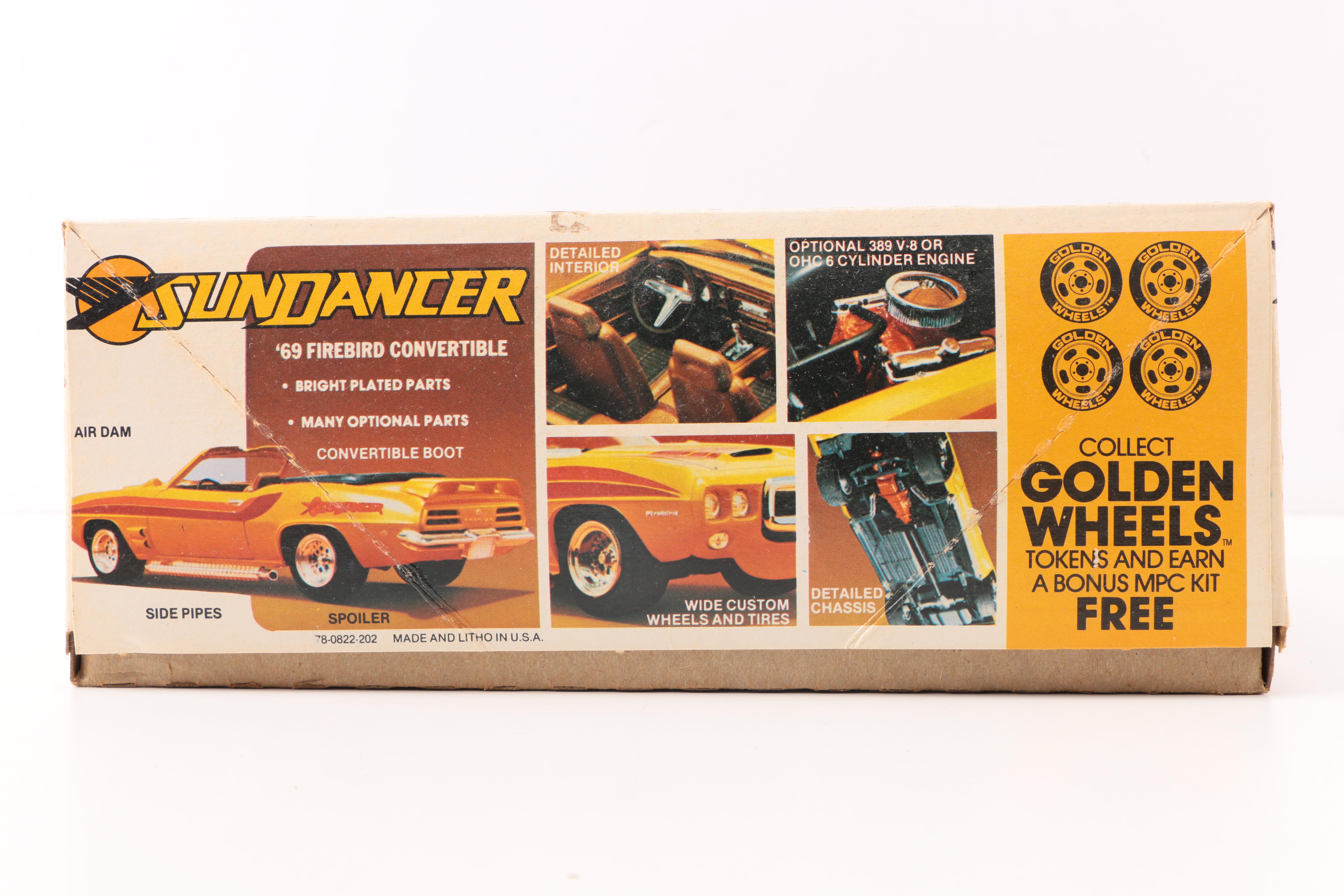 Vintage Firebird Model Kits by MPC