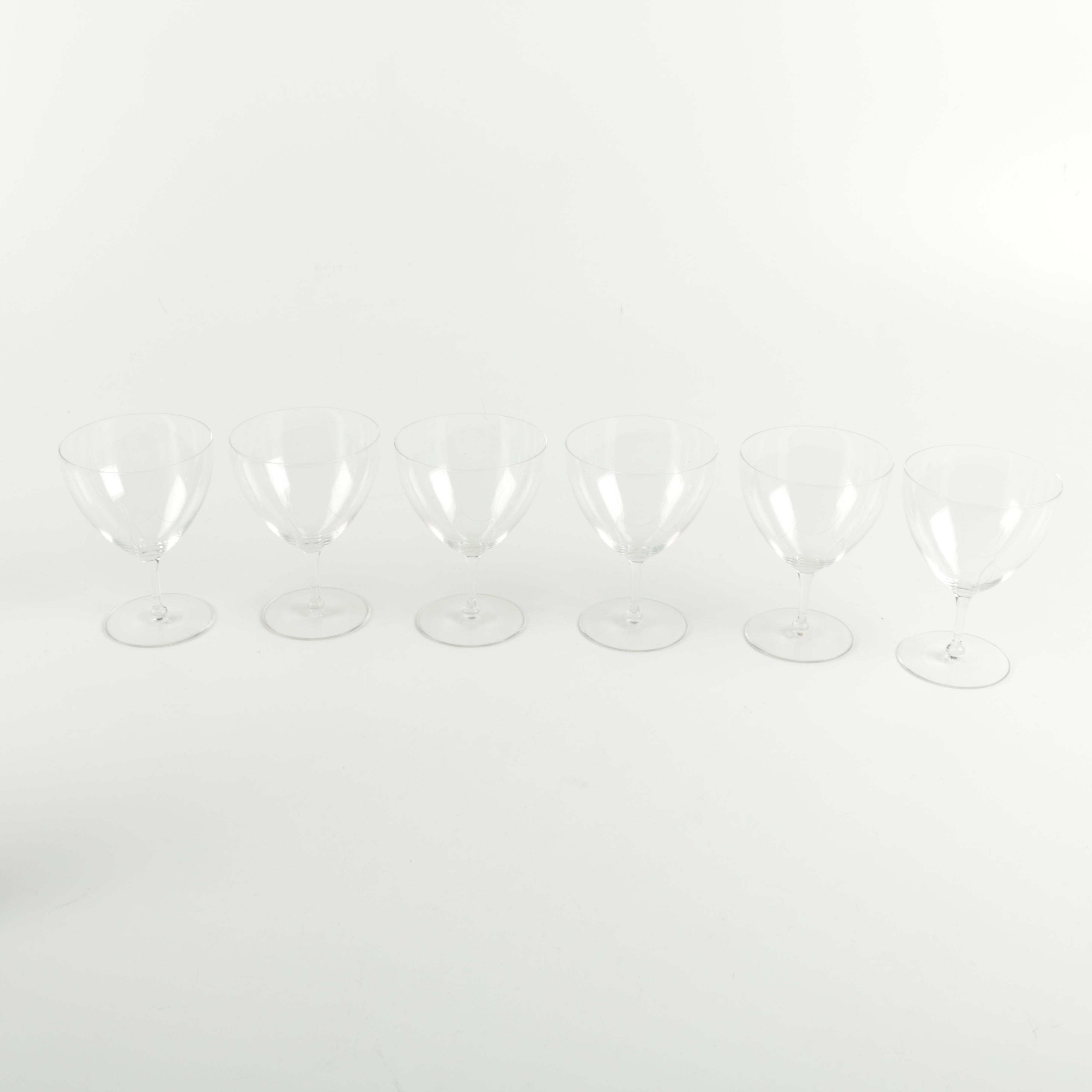 Etched Cocktail Glasses