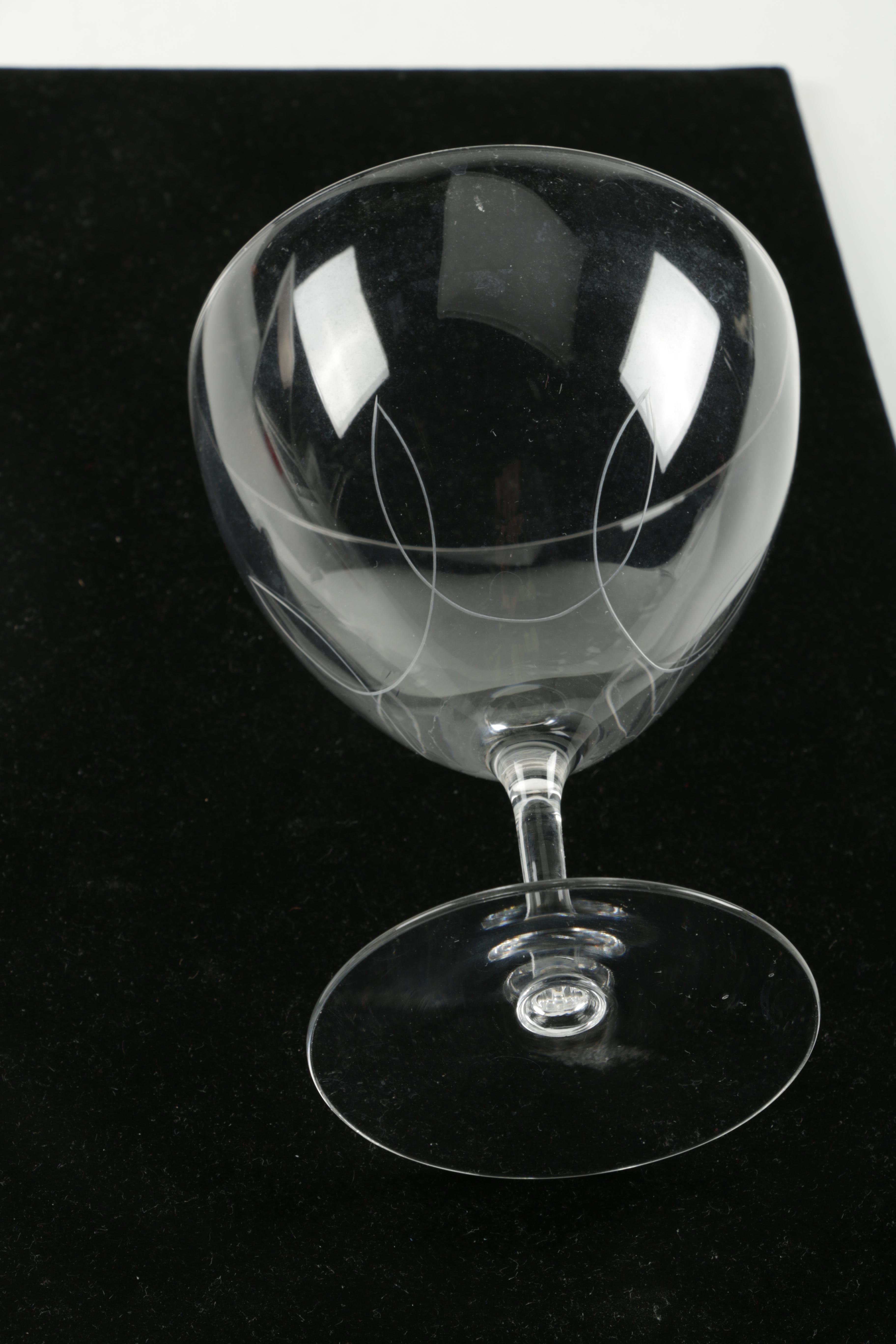 Etched Cocktail Glasses