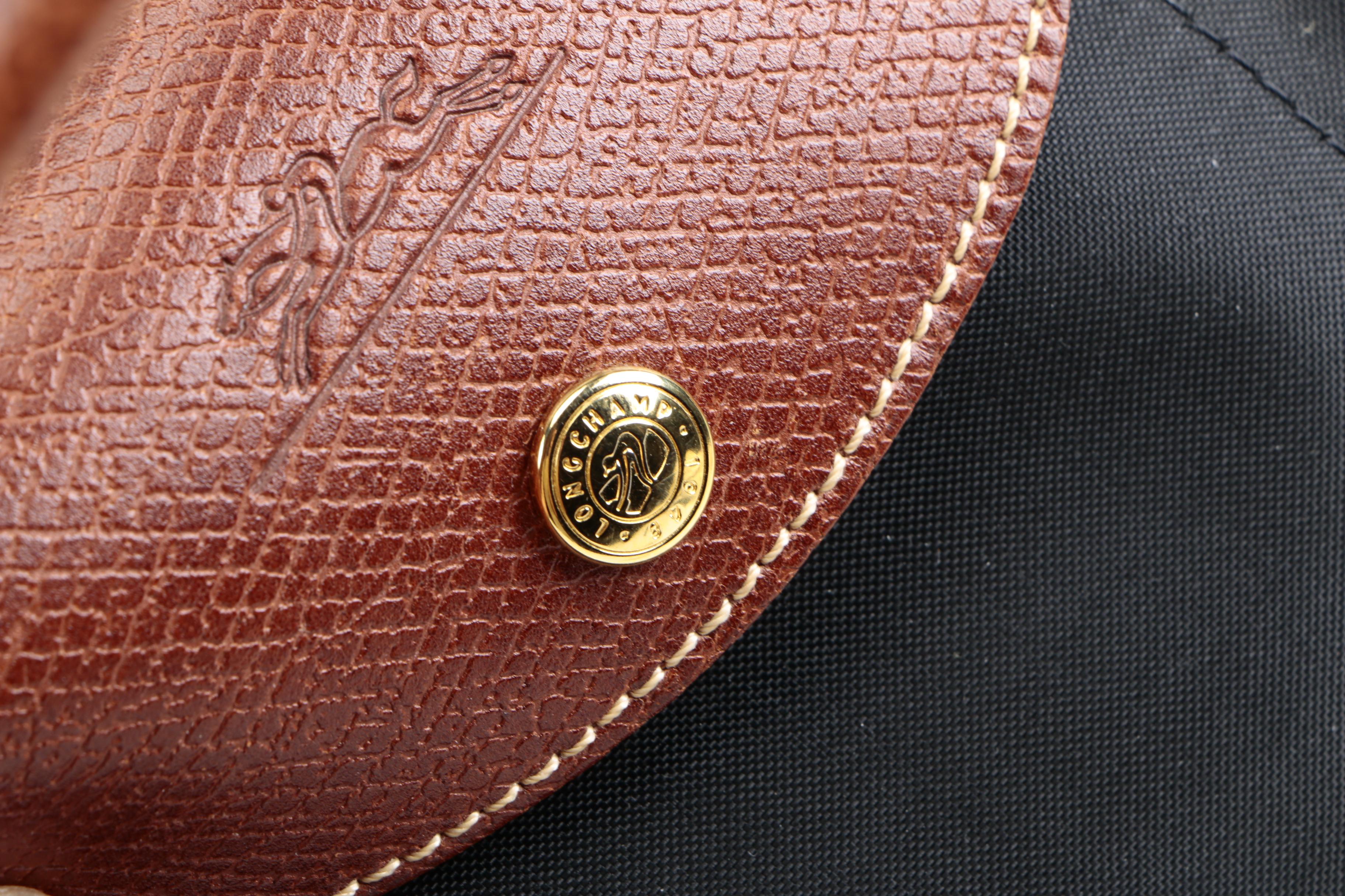 Longchamp Les Pliages Type S Navy Bag