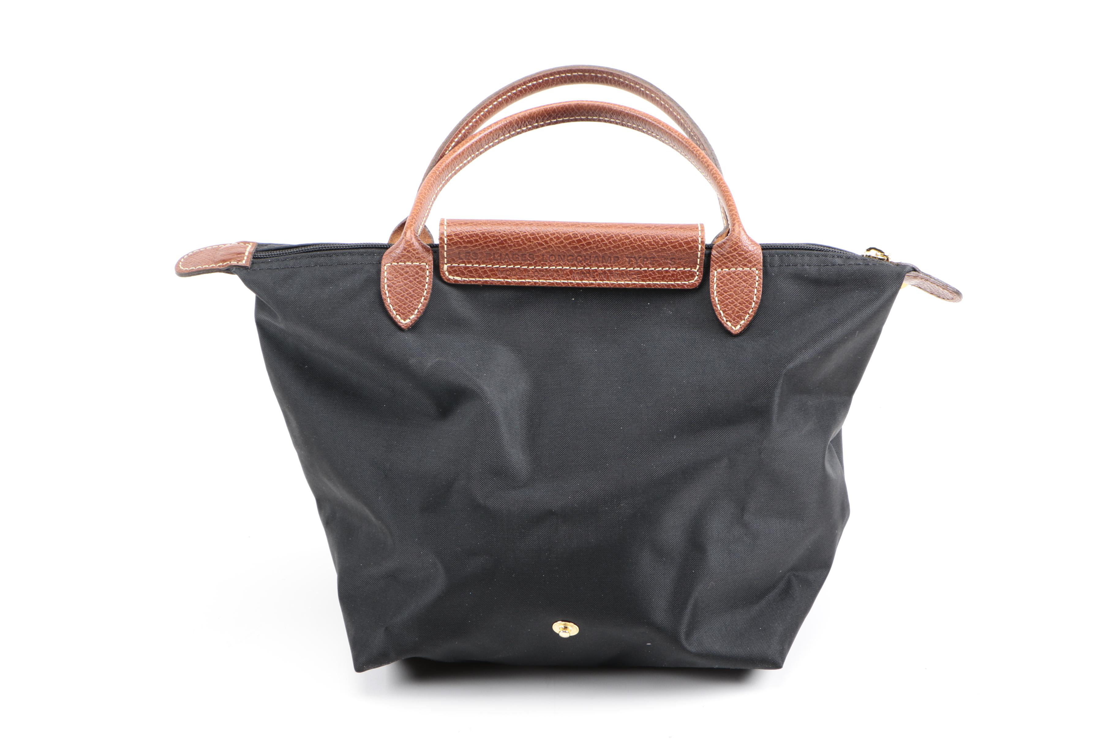 Longchamp Les Pliages Type S Navy Bag
