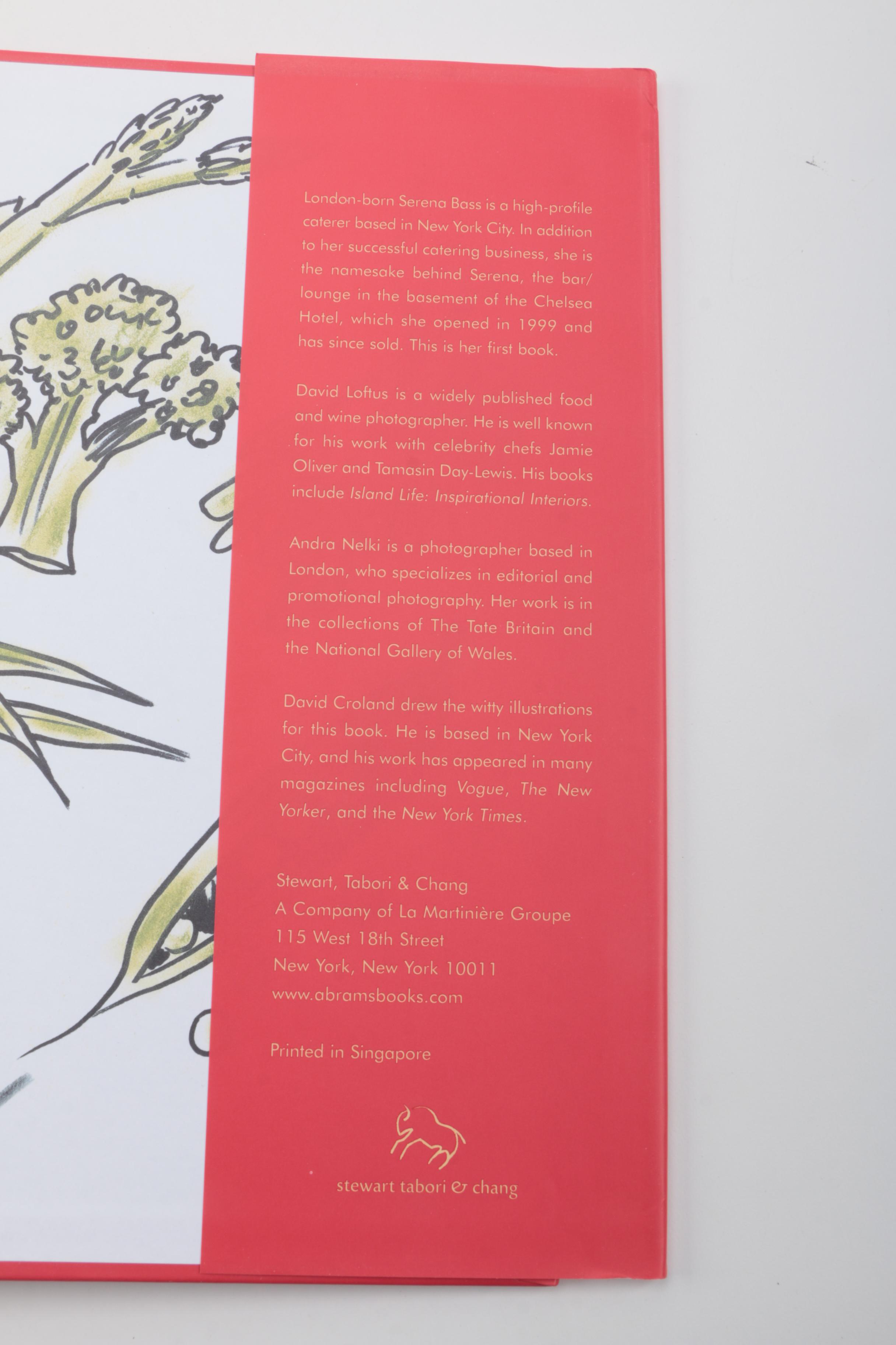 Cookbooks Including Serena Bass "Serena, Food & Stories"