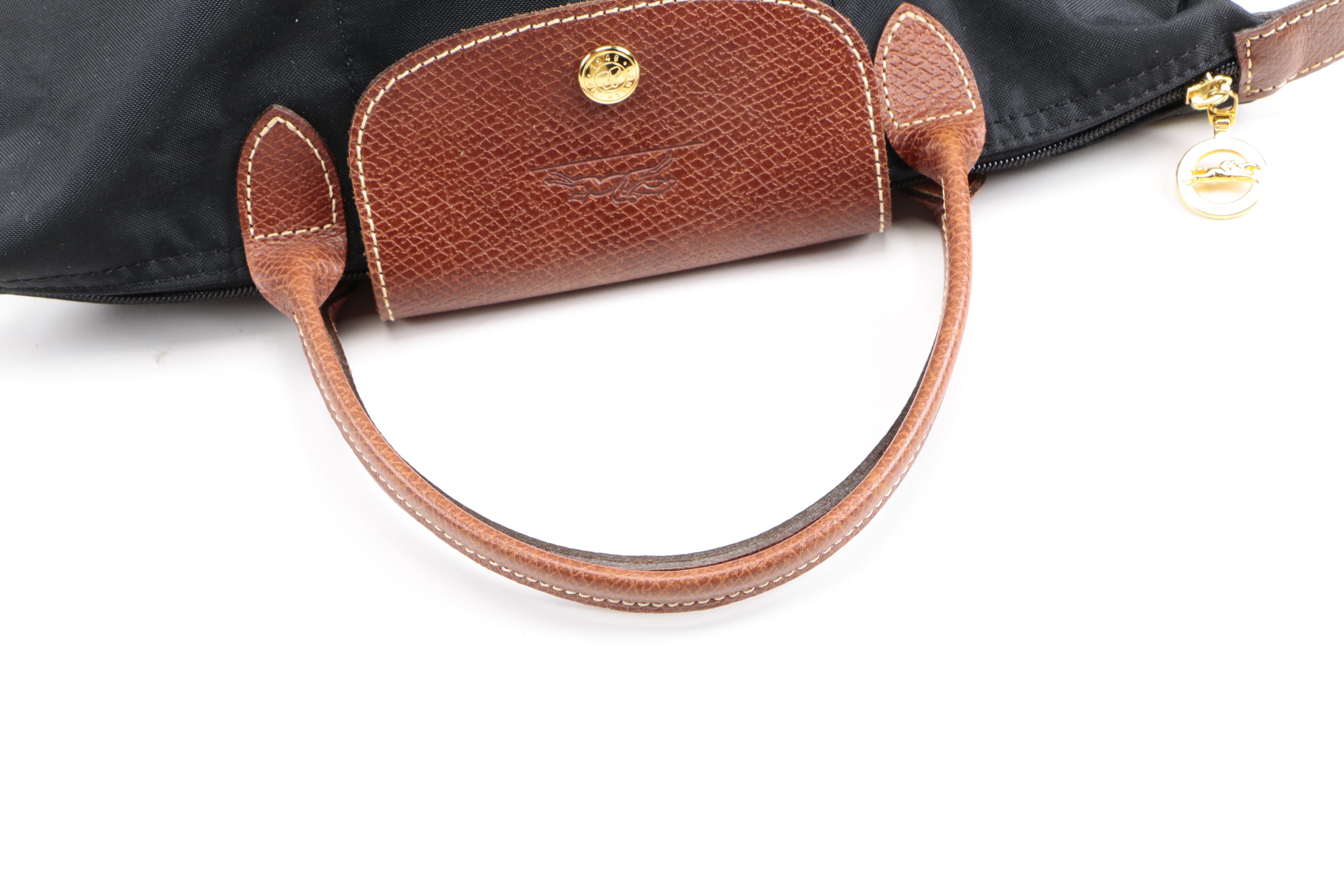 Longchamp Les Pliages Type S Navy Bag