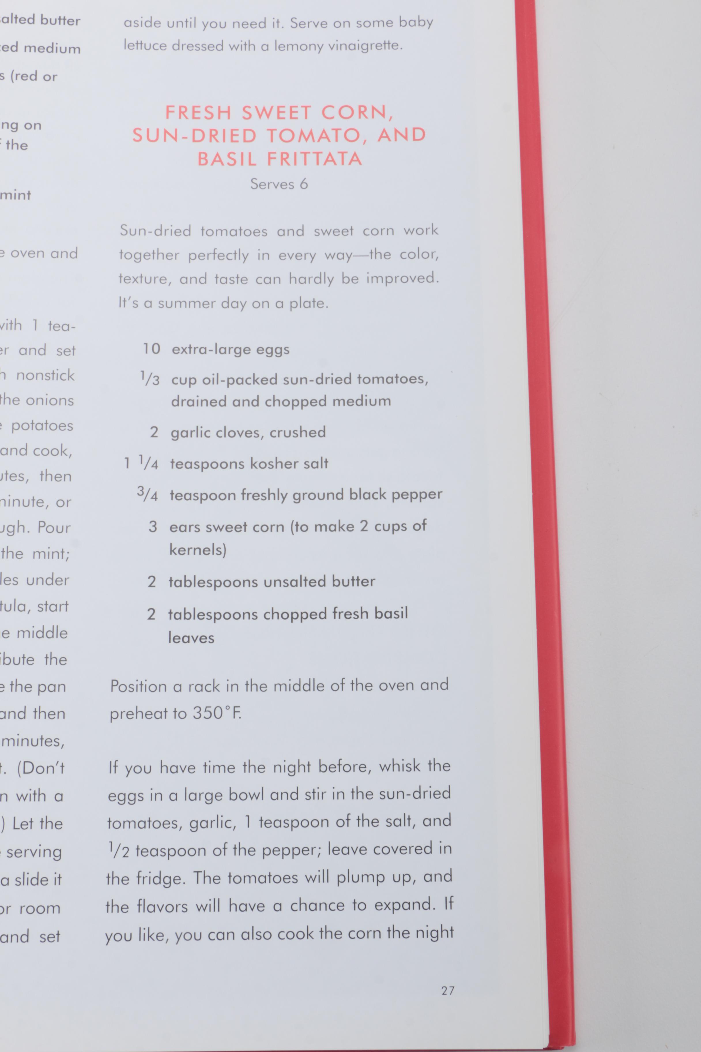 Cookbooks Including Serena Bass "Serena, Food & Stories"