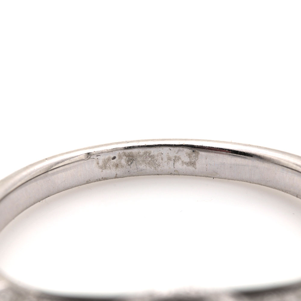 14K White Gold Diamond Ring