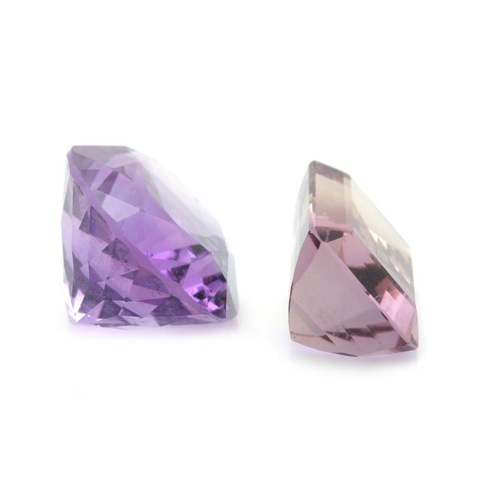 Loose 15.68 CT Amethyst and 8.20 CT Ametrine Gemstones