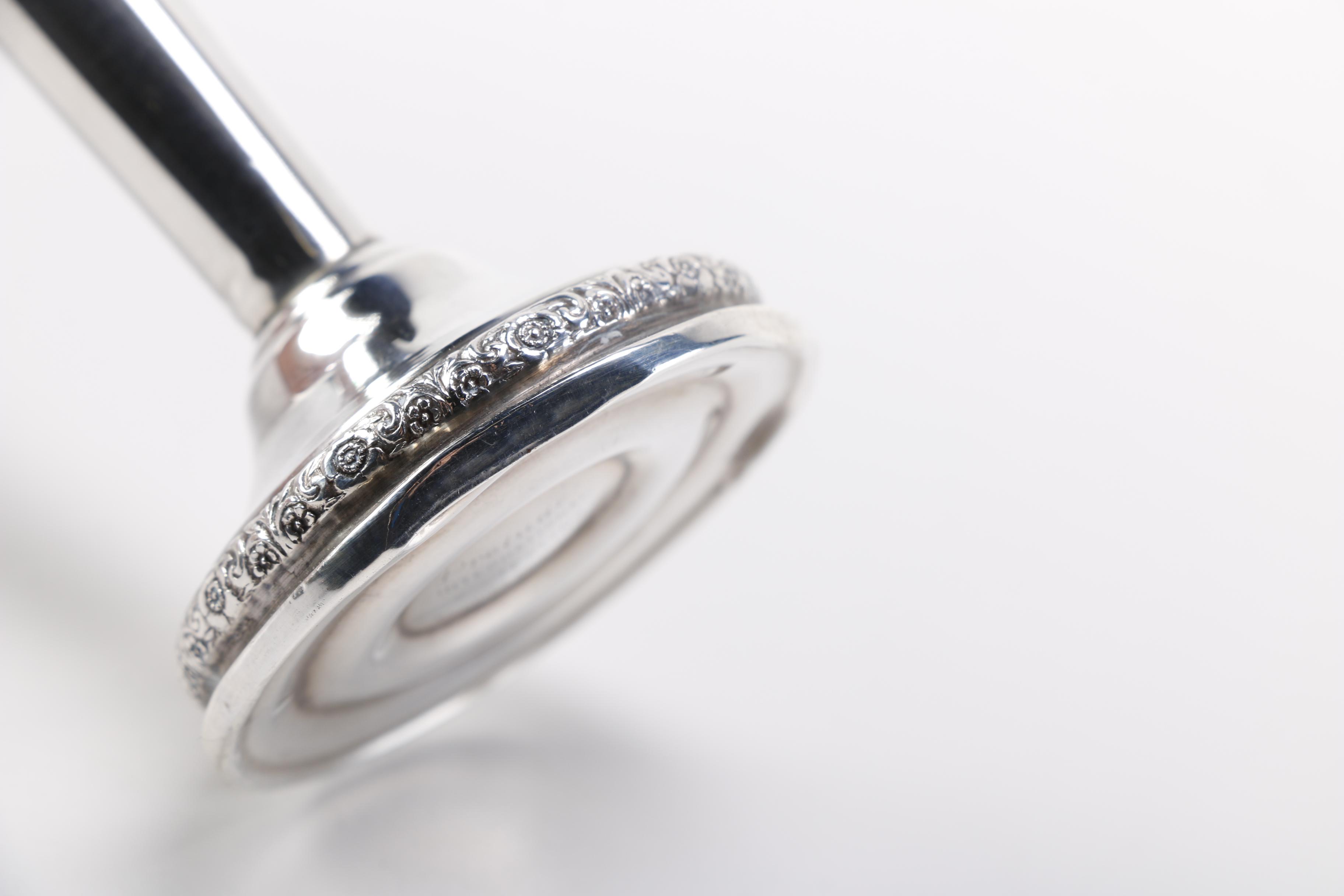 International Silver Co. Weighted Sterling "Prelude" Bud Vases