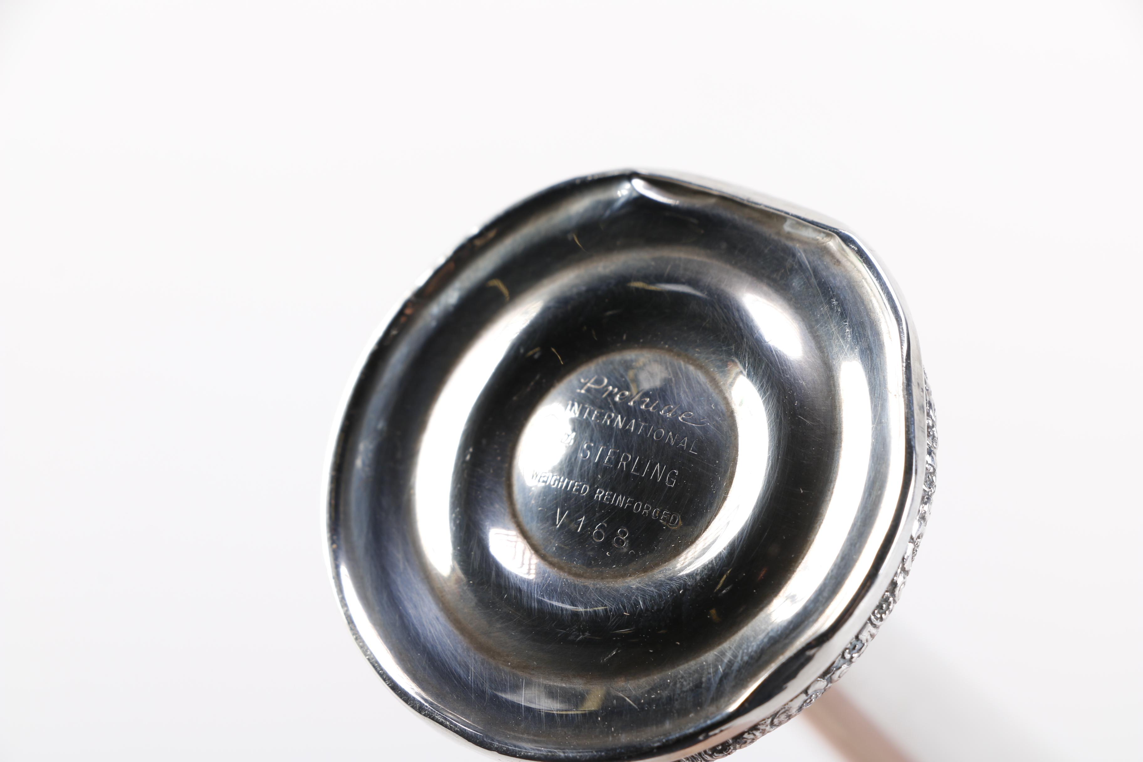 International Silver Co. Weighted Sterling "Prelude" Bud Vases