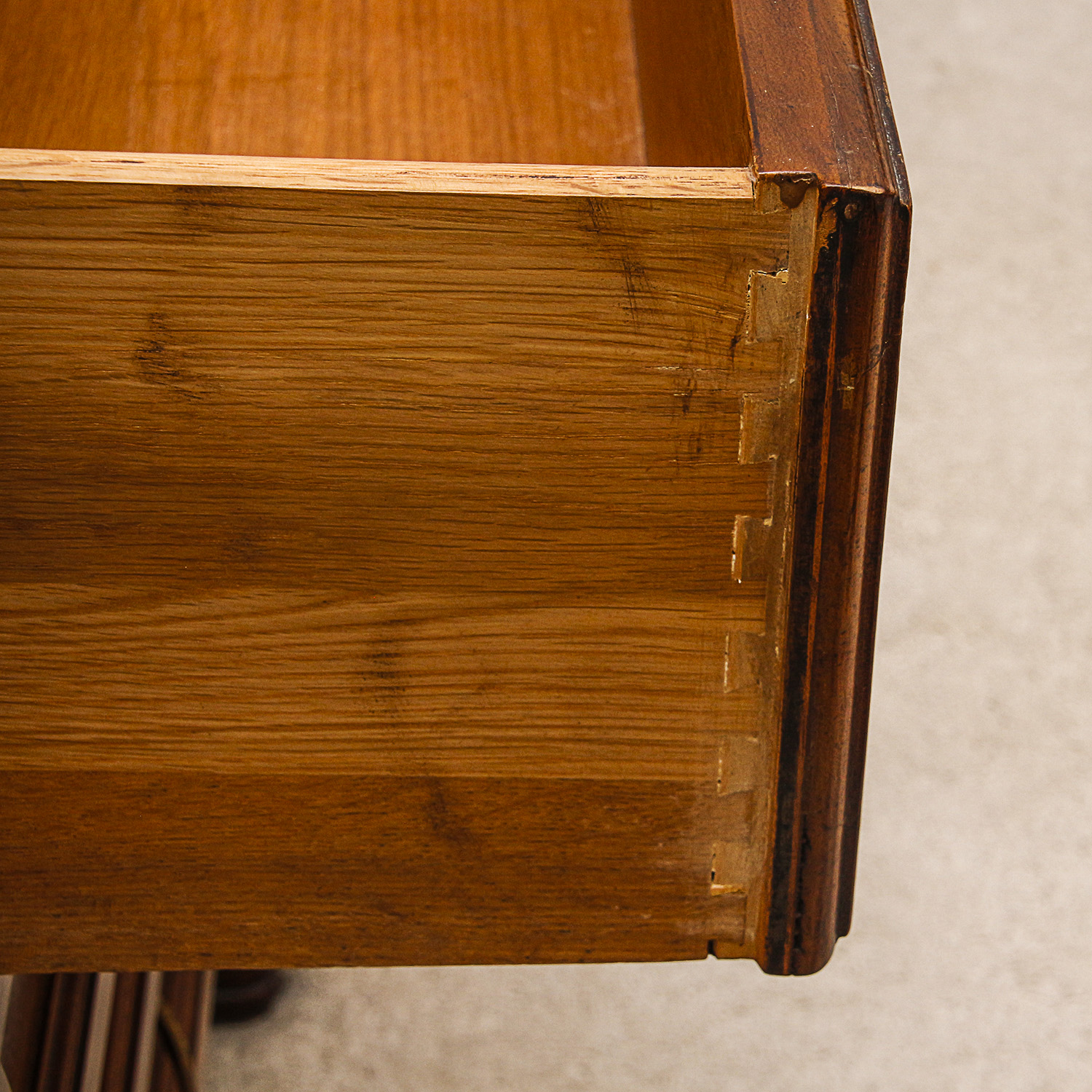 Vintage Louis XV Style Dresser by John Stuart Inc. with Mirror