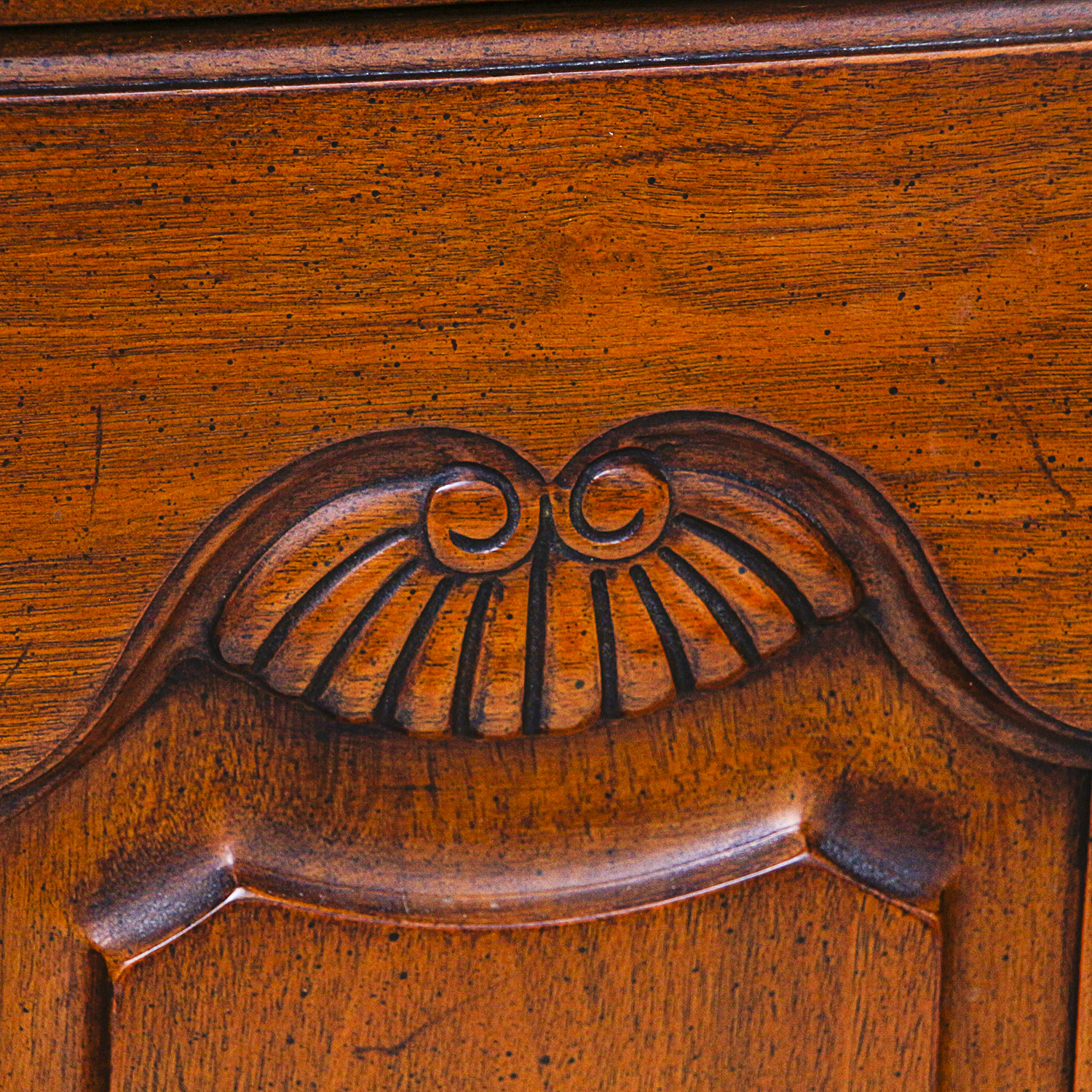 Vintage Louis XV Style Dresser by John Stuart Inc. with Mirror