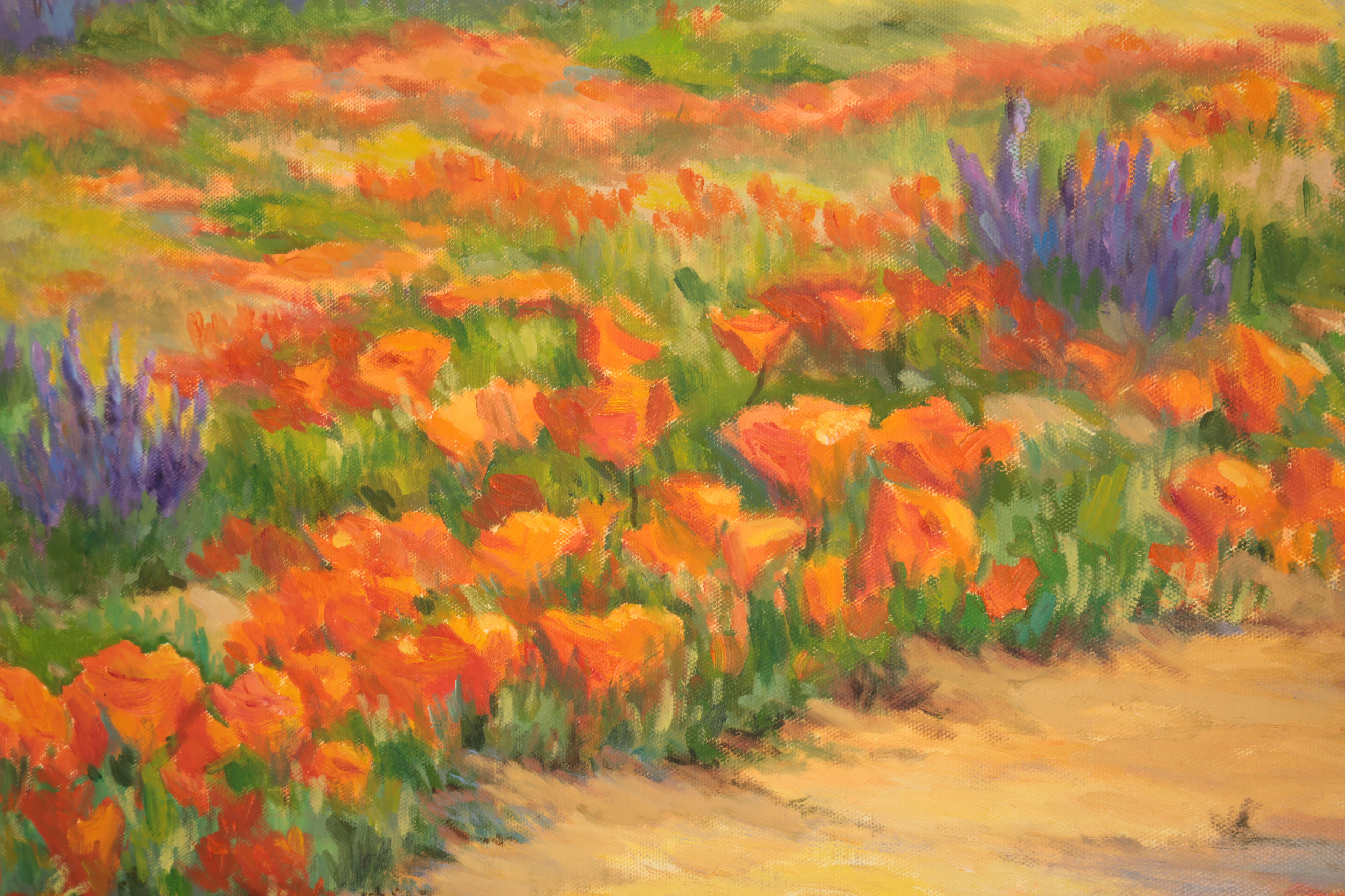 Trish Kertes Oil Painting on Canvas of Landscape