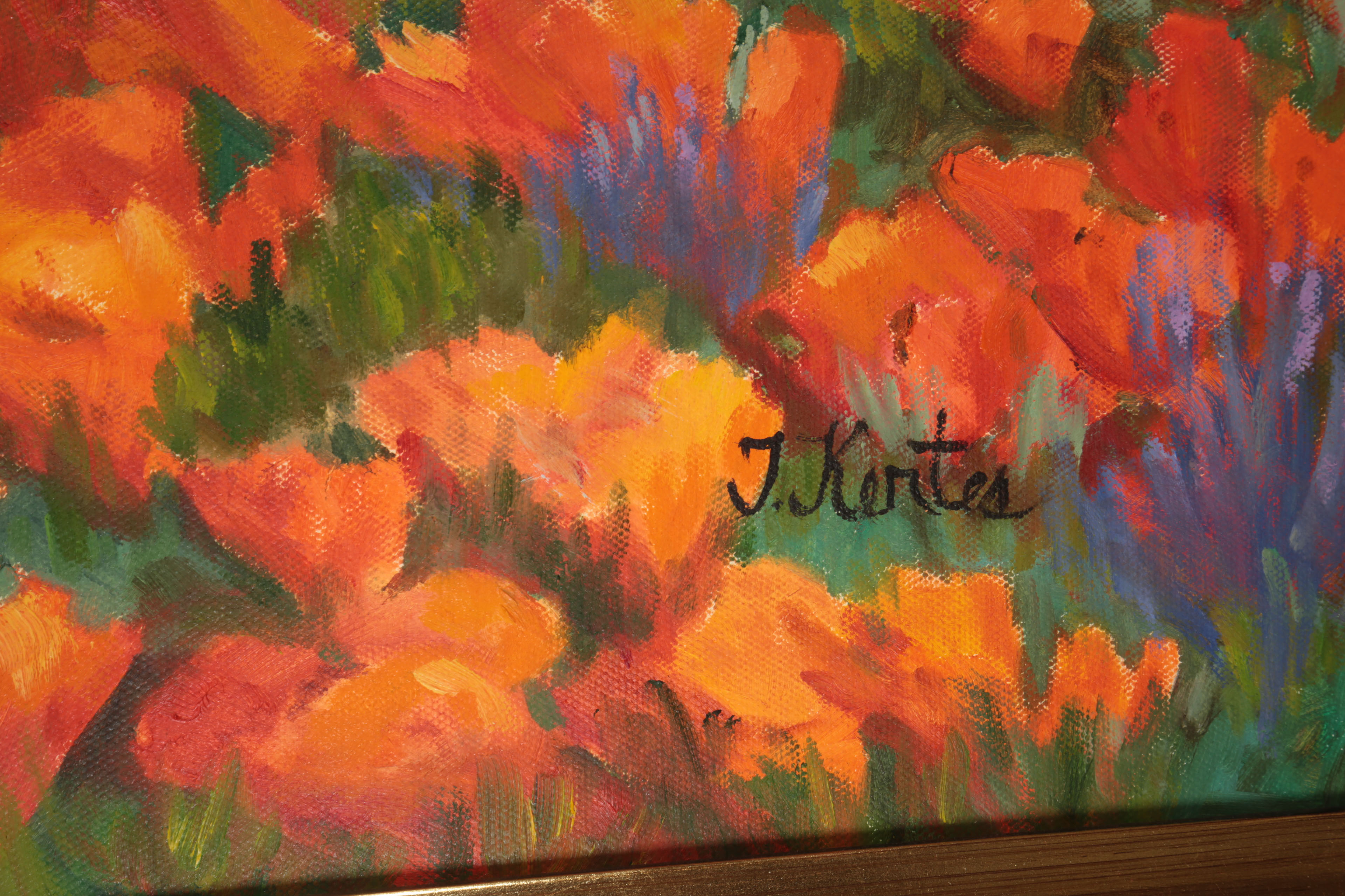 Trish Kertes Oil Painting on Canvas of Landscape