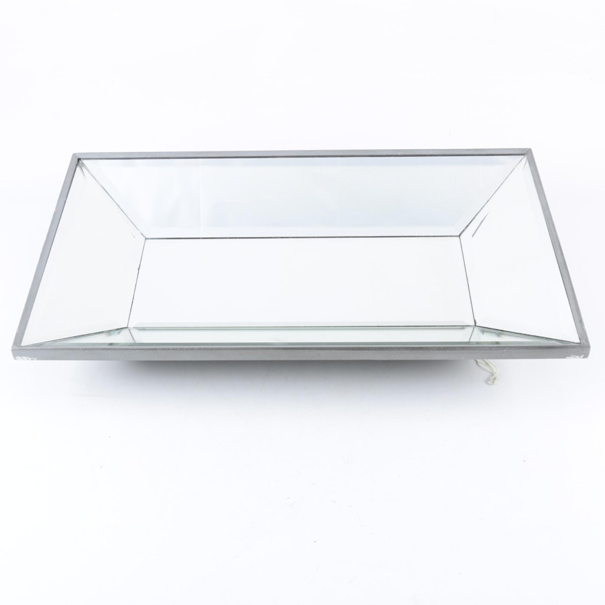 Contemporary Beveled Wall Mirror