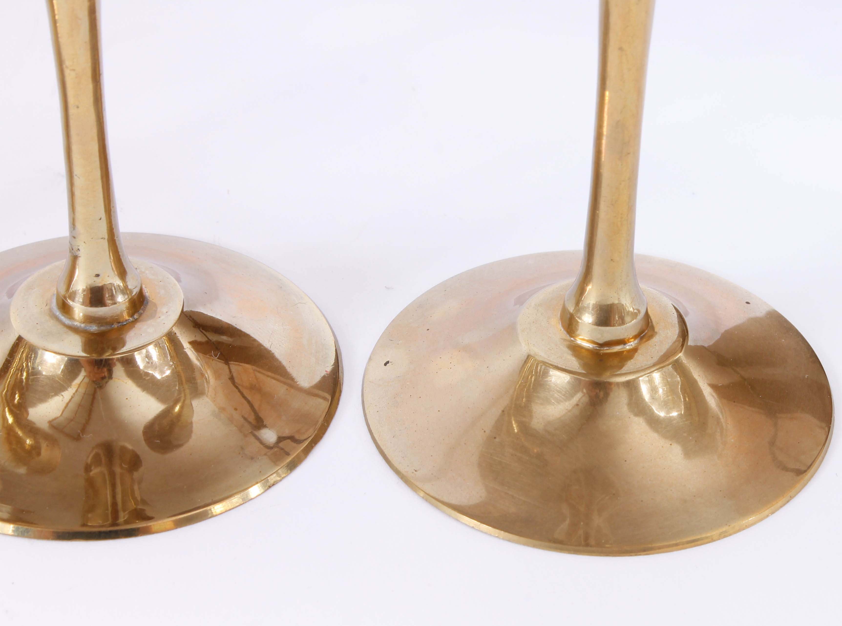 Penco Industries Inc. Brass Champagne Flutes