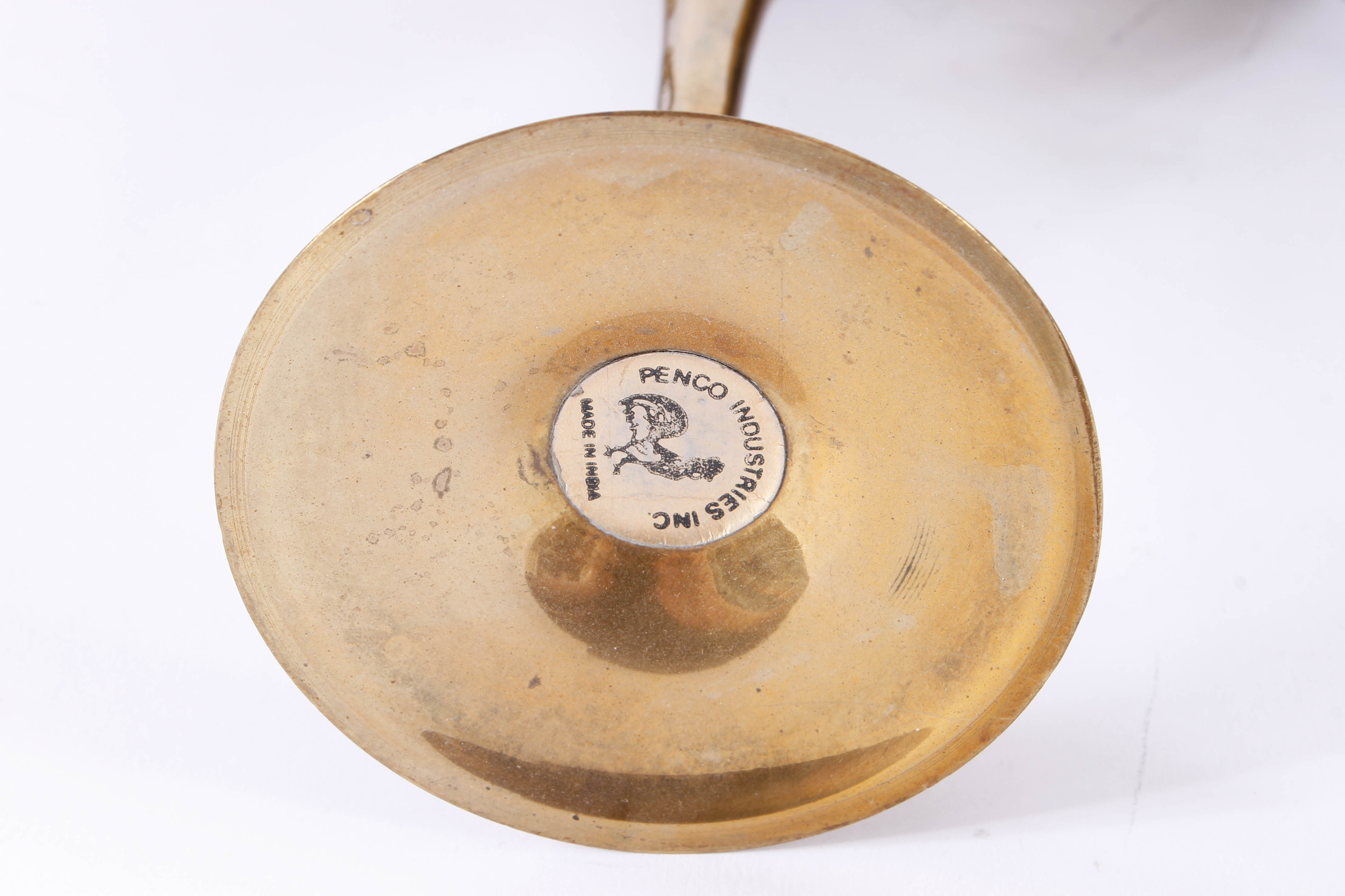 Penco Industries Inc. Brass Champagne Flutes